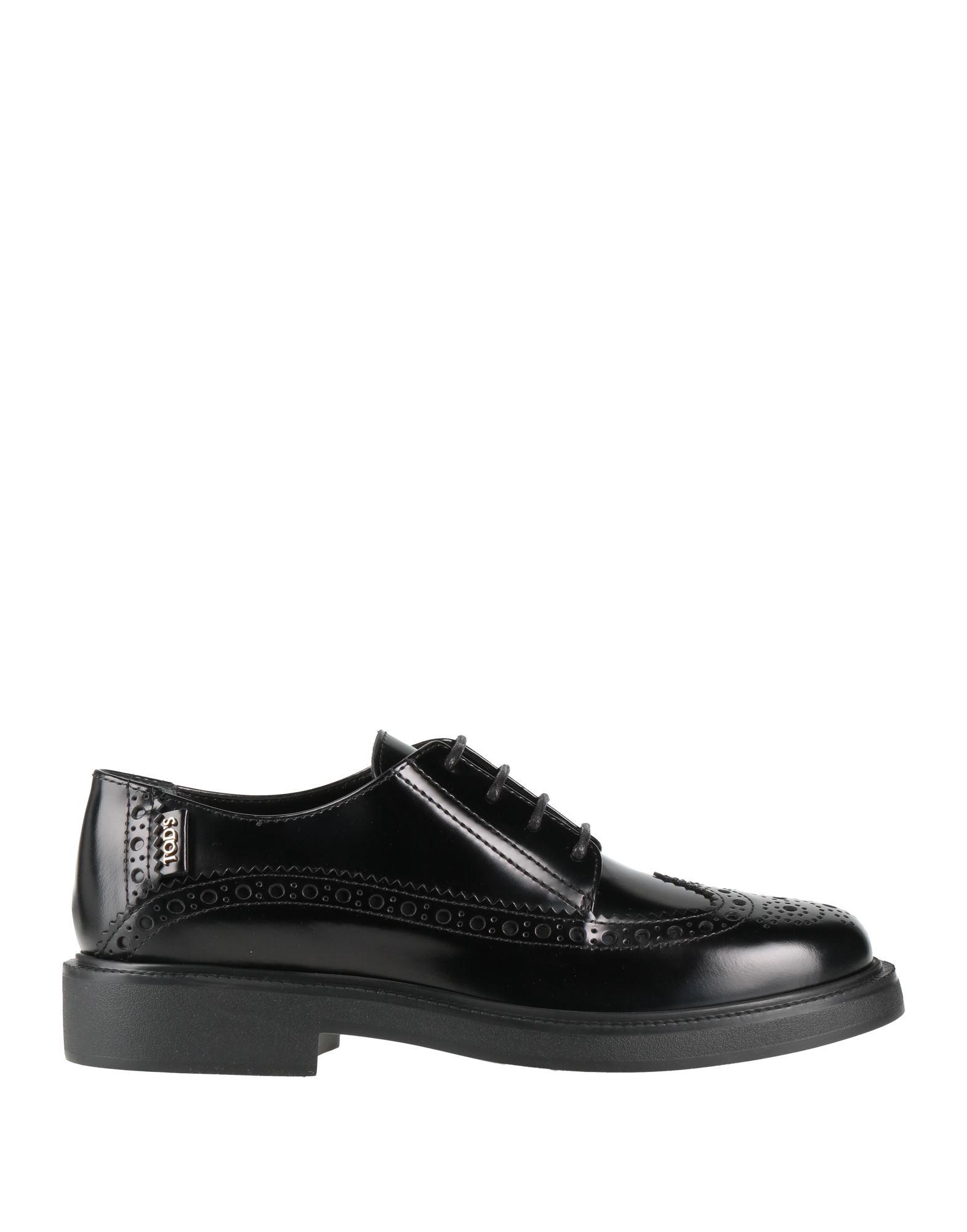 tods-Black-Lace-Up-Shoes-