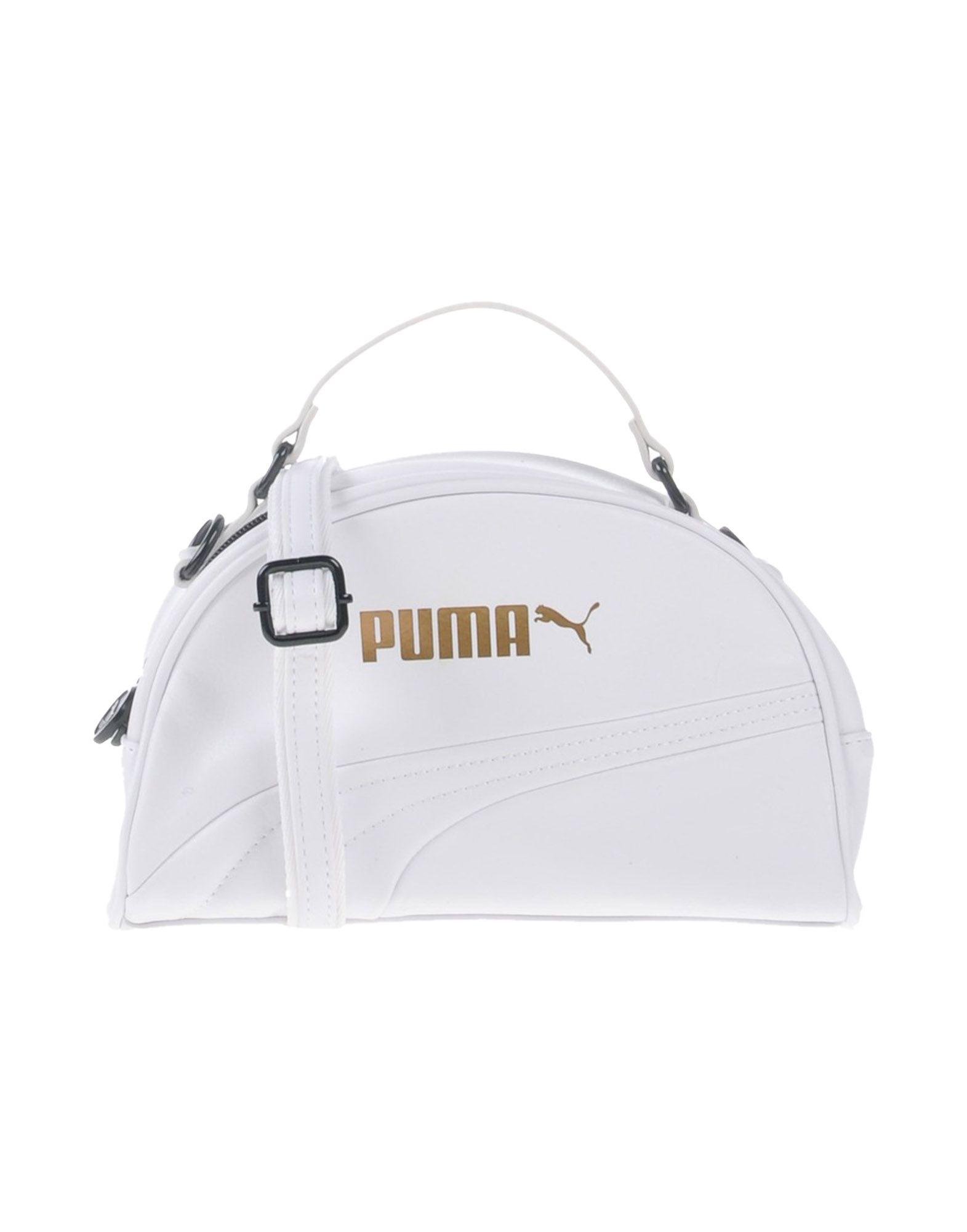 puma white handbag