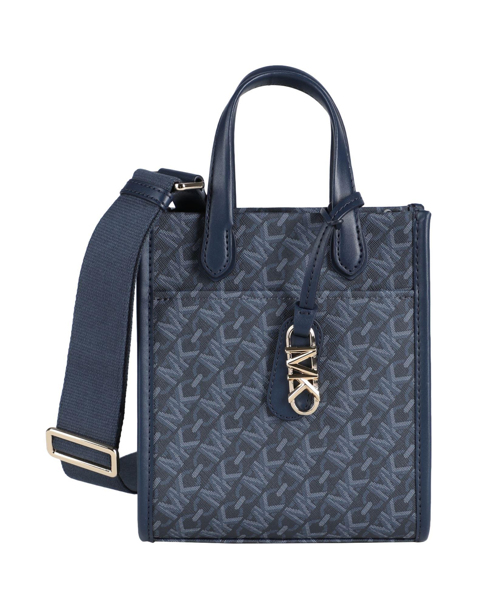 Michael kors navy blue handbag hot sale