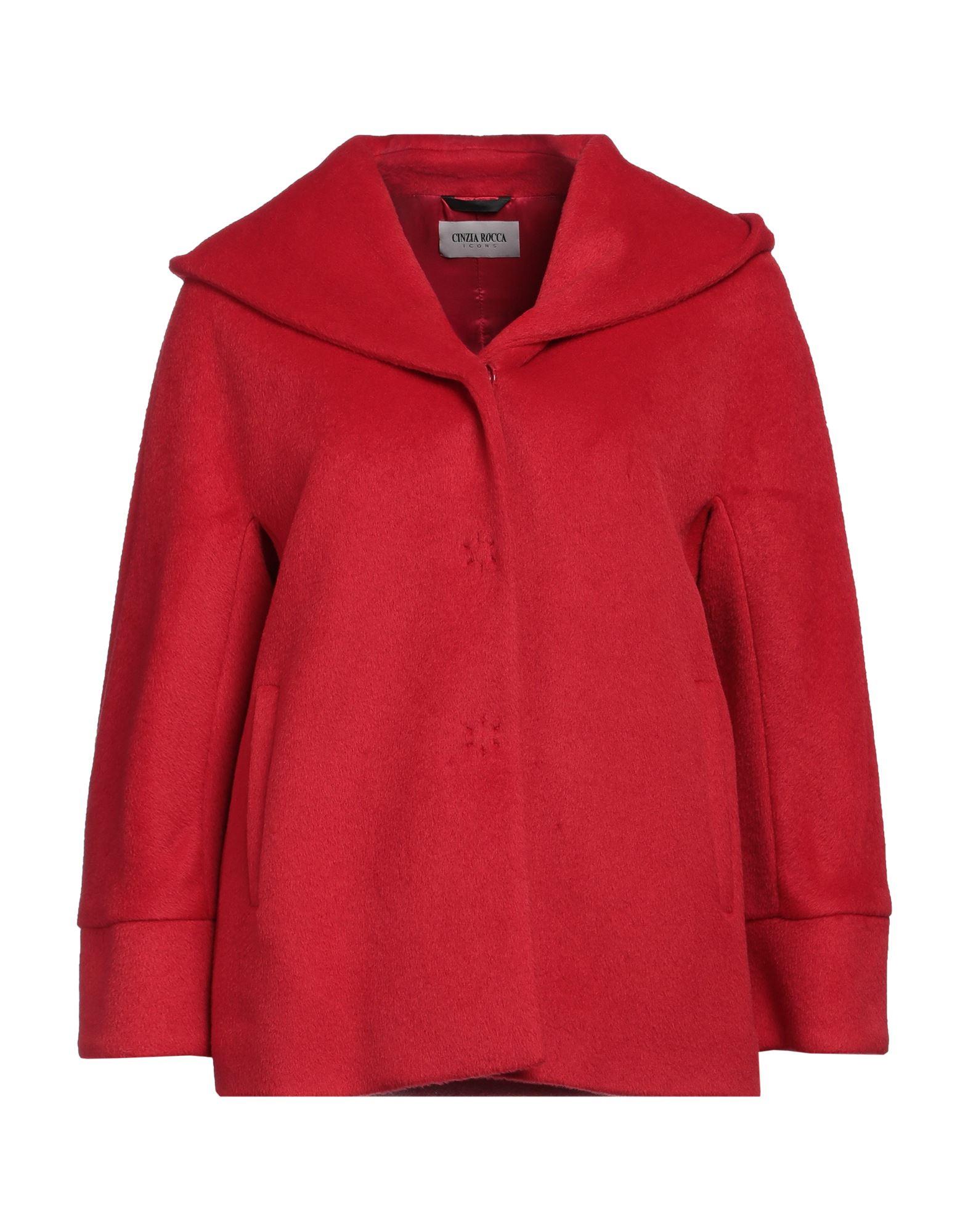 Wolle Cinzia Rocca Mantel Rot CINZIA ROCCA Piacenza Cashgorissimo