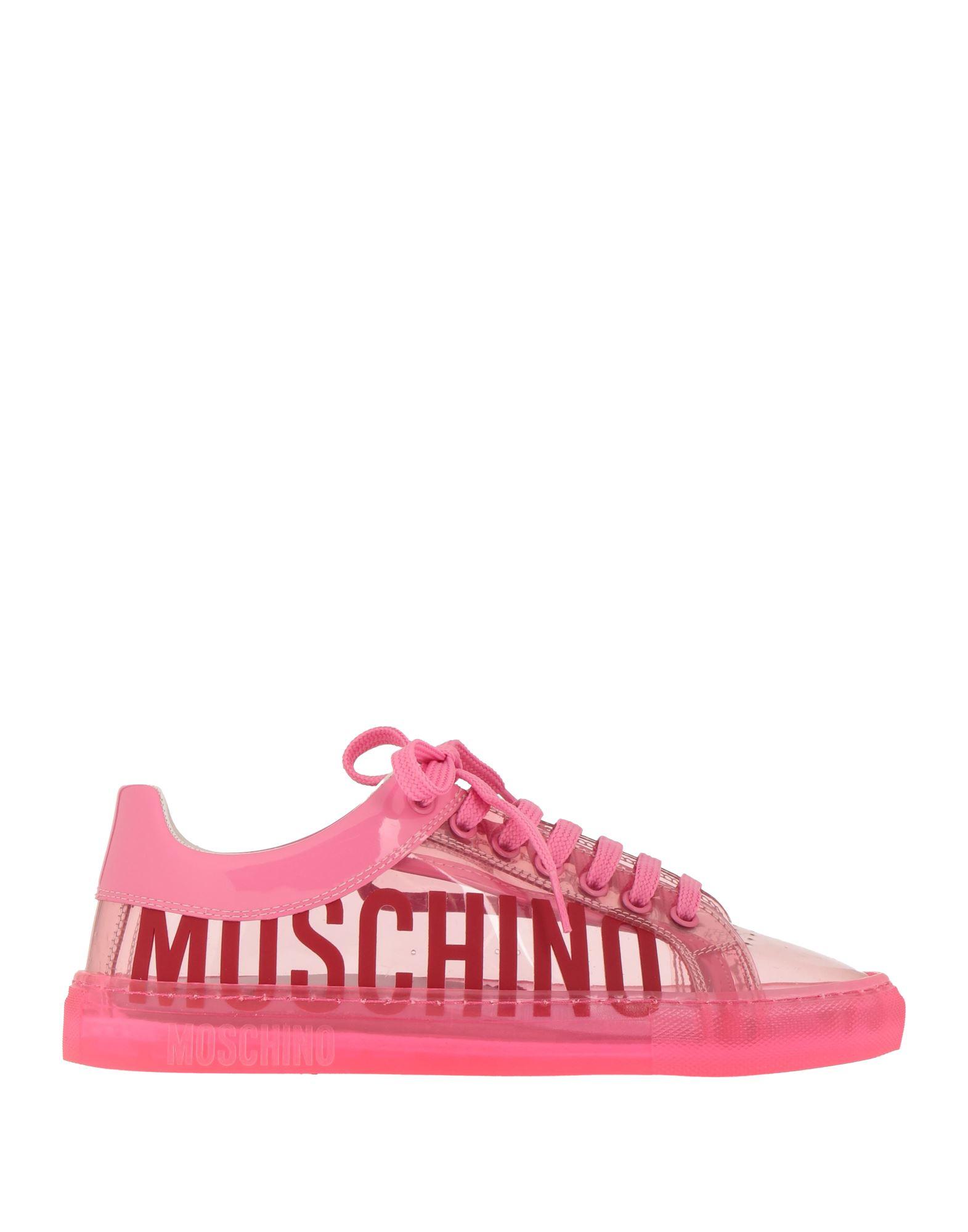 【関税込み】Moschino ピンク オールオーバーロゴ レギンス 232720F087003_1.jpg