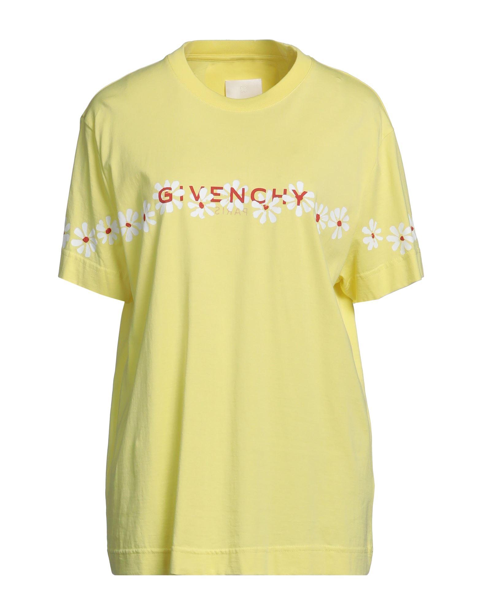 Givenchy T-shirt in Yellow | Lyst Australia