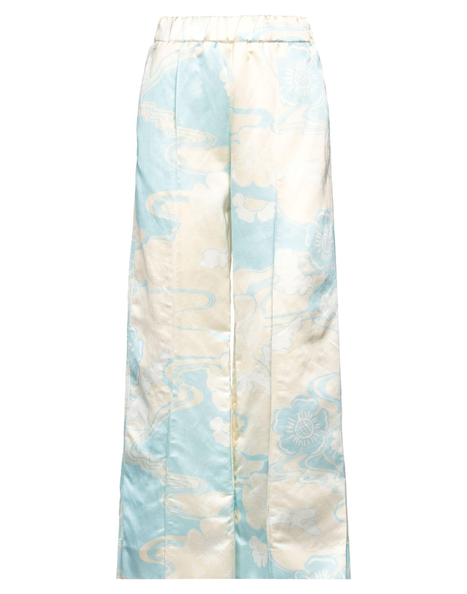 パンツ Jil Sander Ivory Viscose Blend Pant JIL SANDER Crepe wide-leg pants | NET-A-PORTER