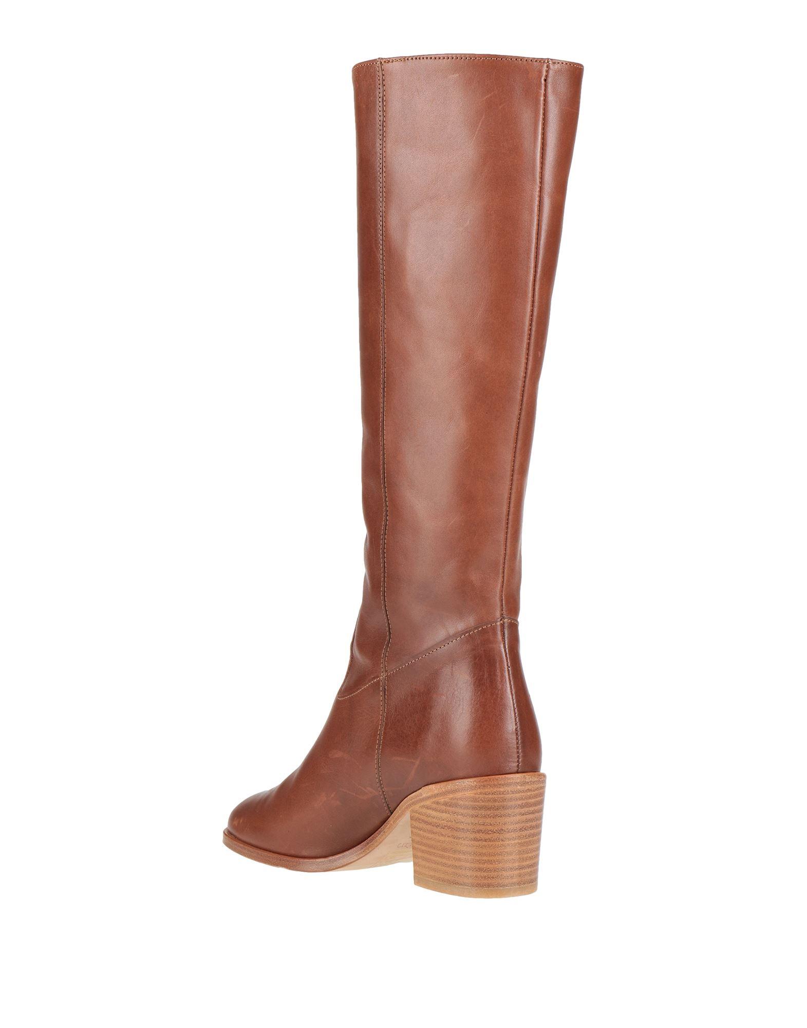 Sessun Knee Boots in Brown | Lyst