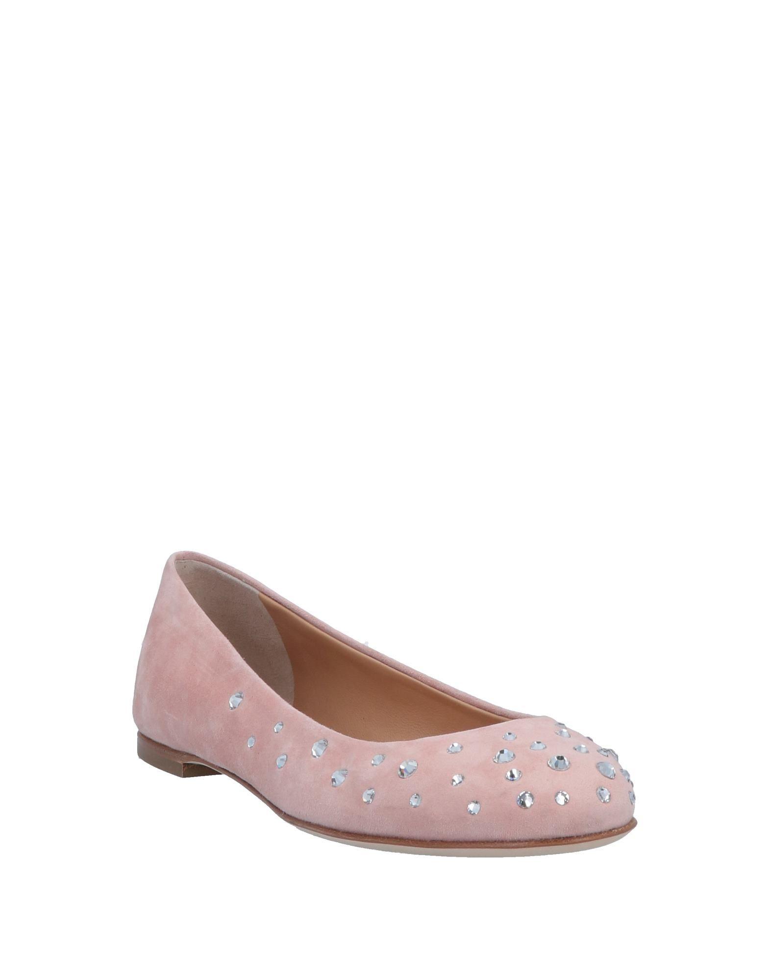 pastel pink flats