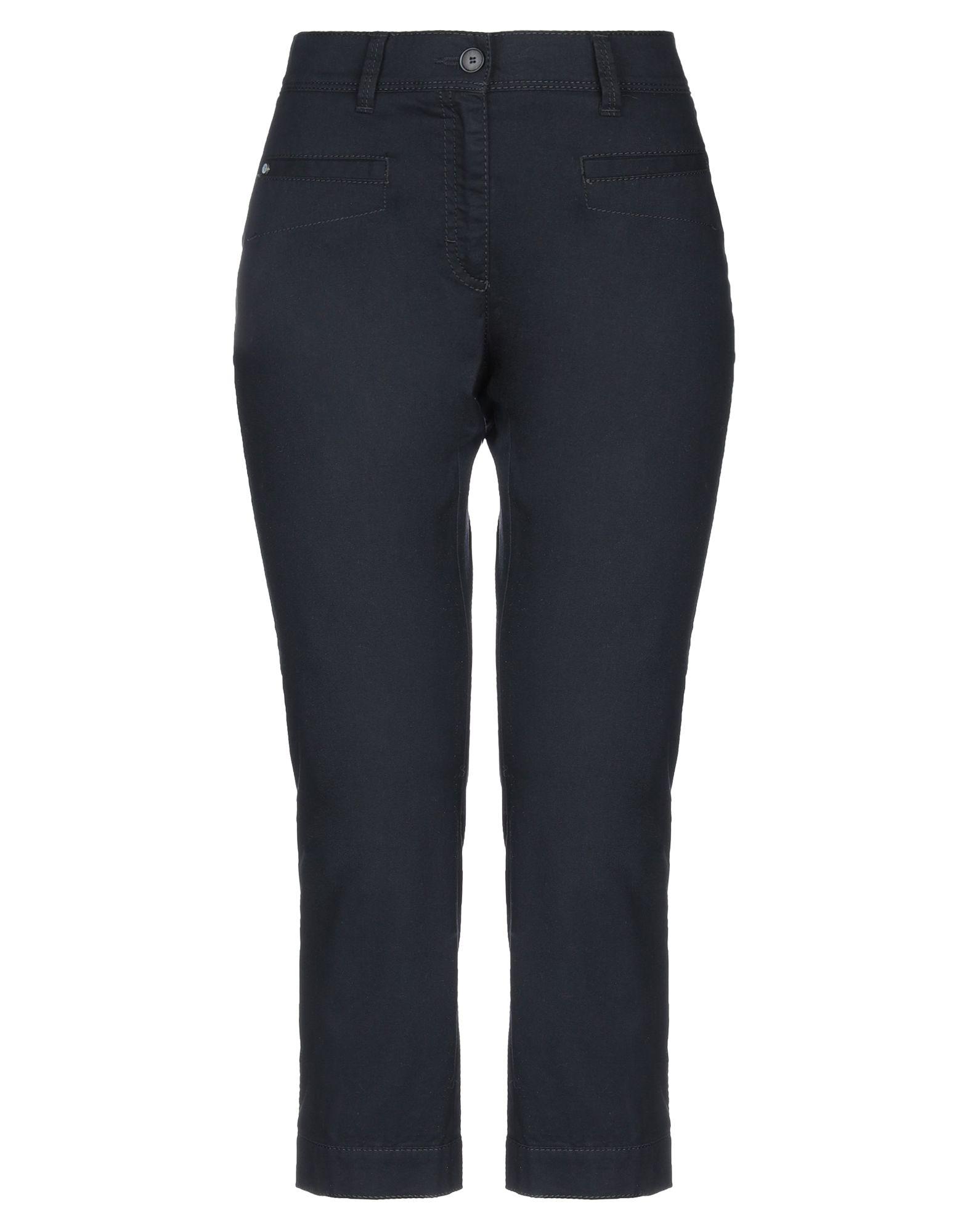 Brax Cropped Trousers in Black | Lyst UK