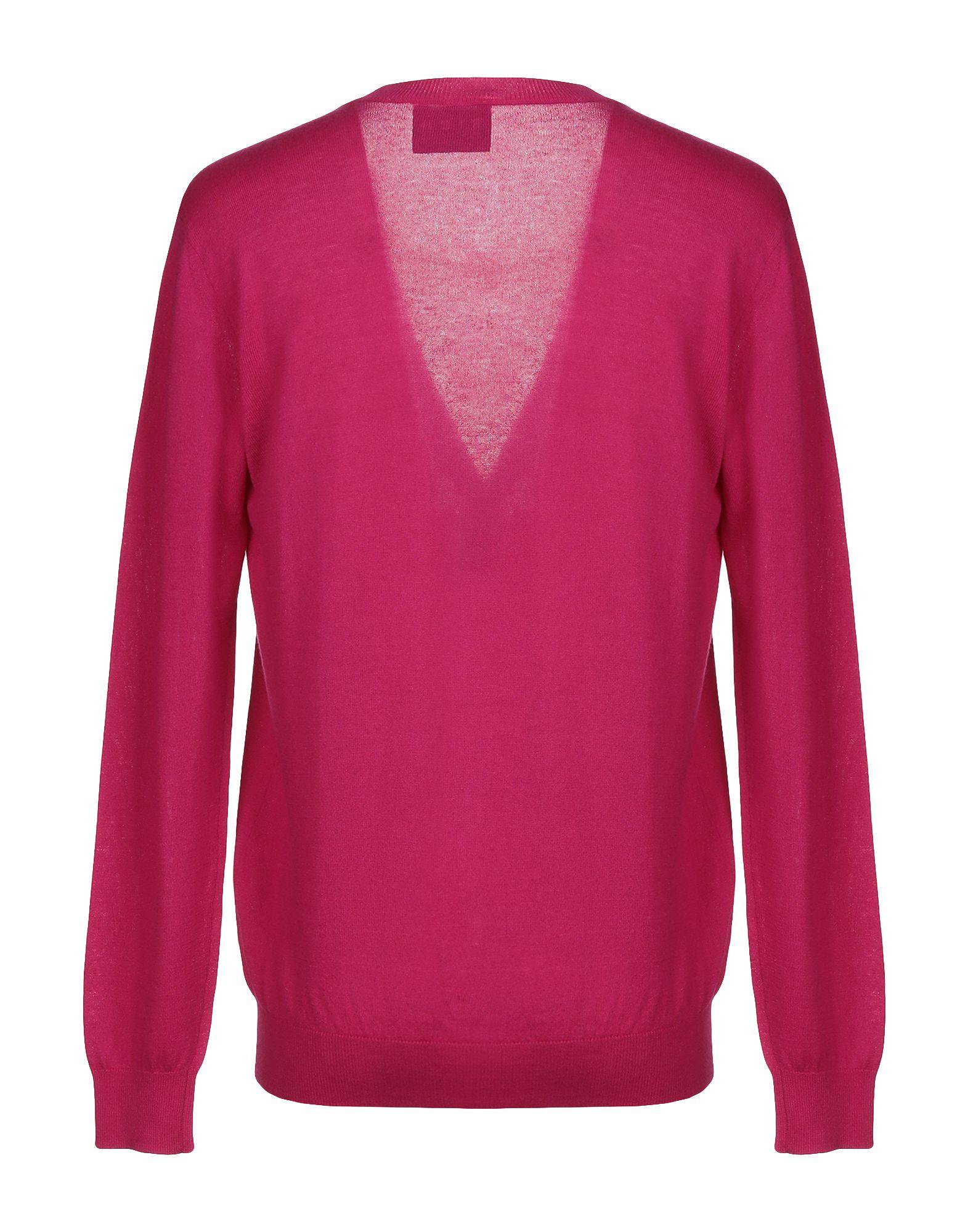 John Richmond Synthetic Cardigan in Fuchsia (Pink) for Men Lyst