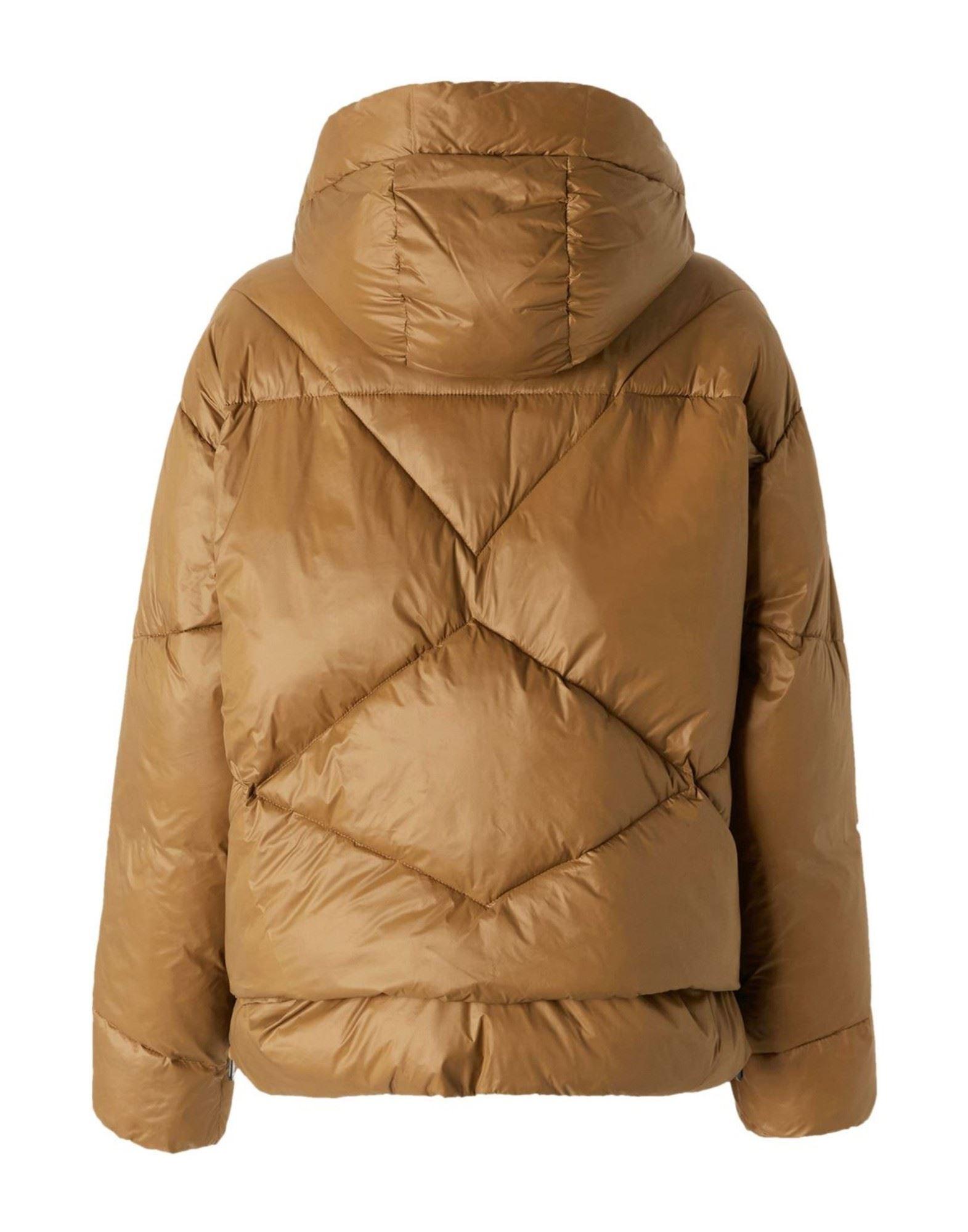 Plumas Mujer Invierno Chaqueta Acolchada Corta Con Cinturu00f3n En - Main Image