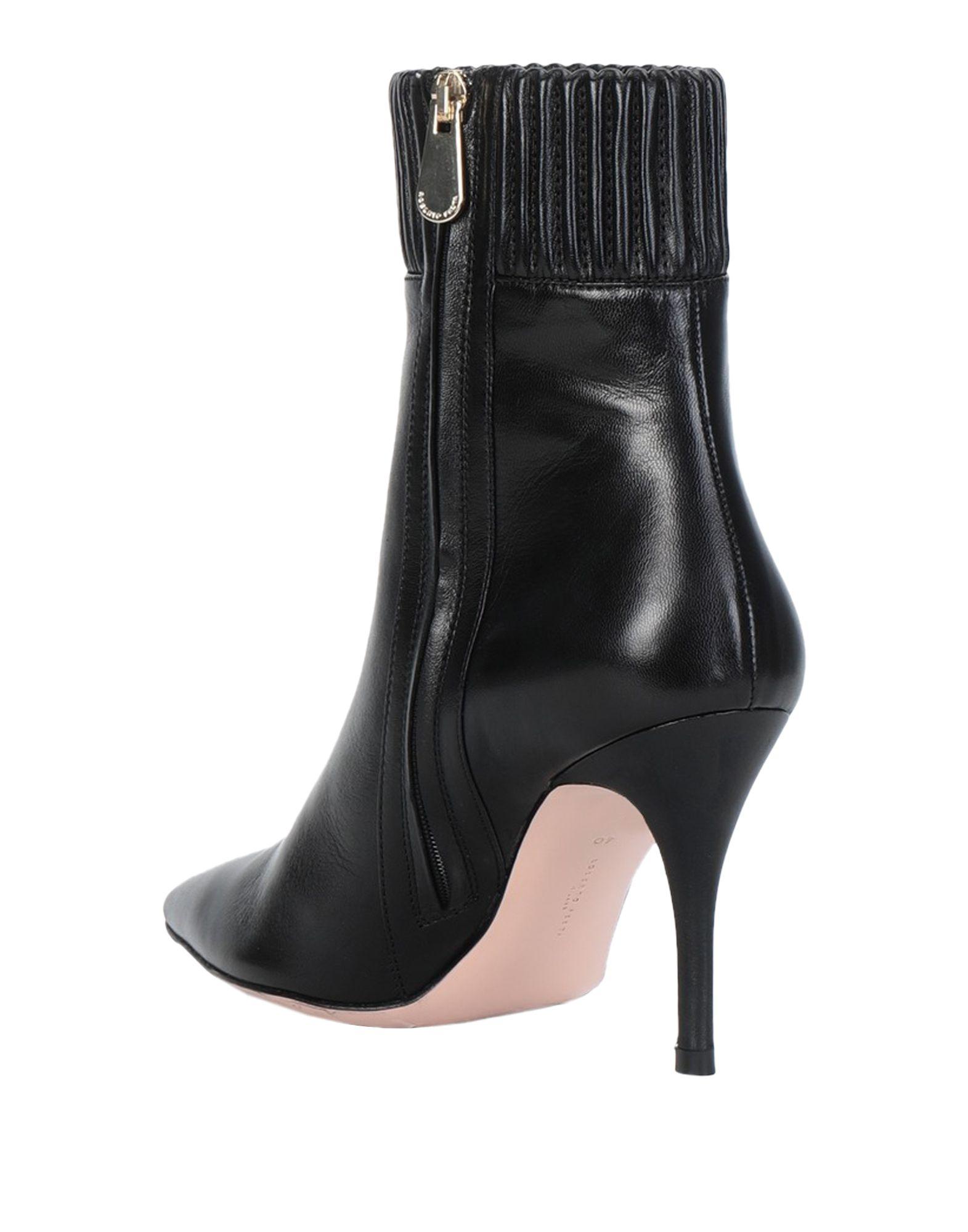 Roberto Festa Leather Ankle Boots in Black - Lyst