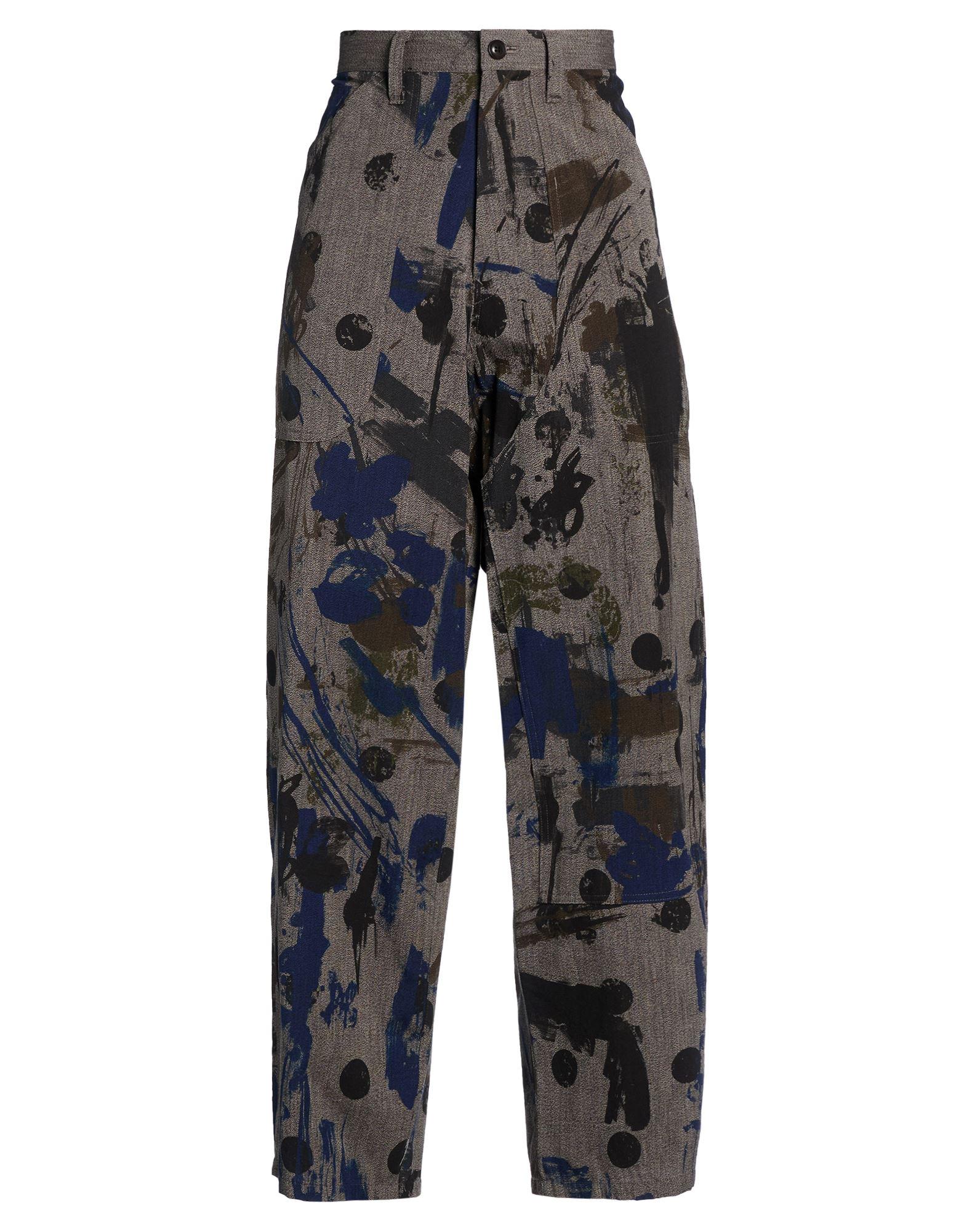 Y's Yohji Yamamoto Pants Cotton in Gray | Lyst