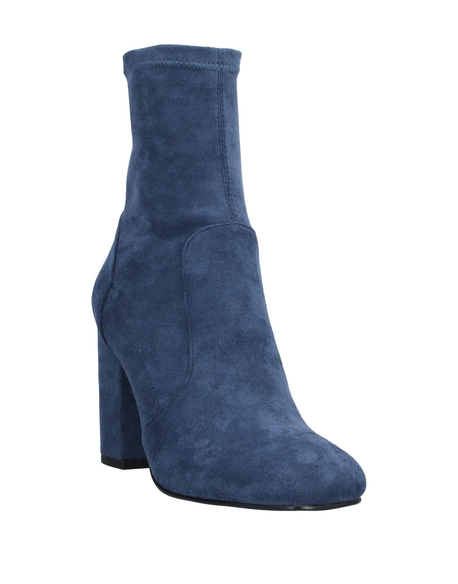 Bibi Lou Suede Ankle Boots in Slate Blue (Blue) - Lyst