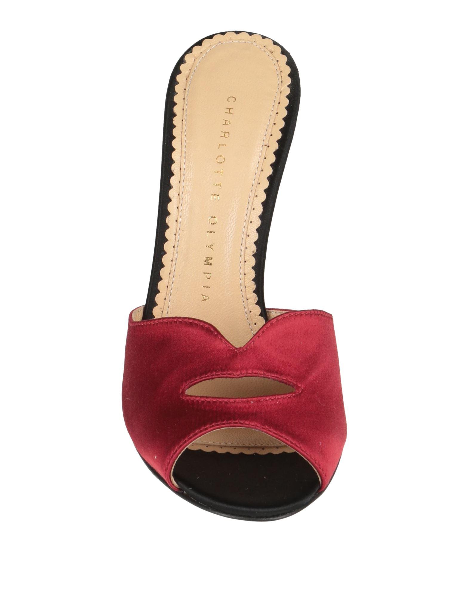 Charlotte Olympia Sandals in Red Lyst