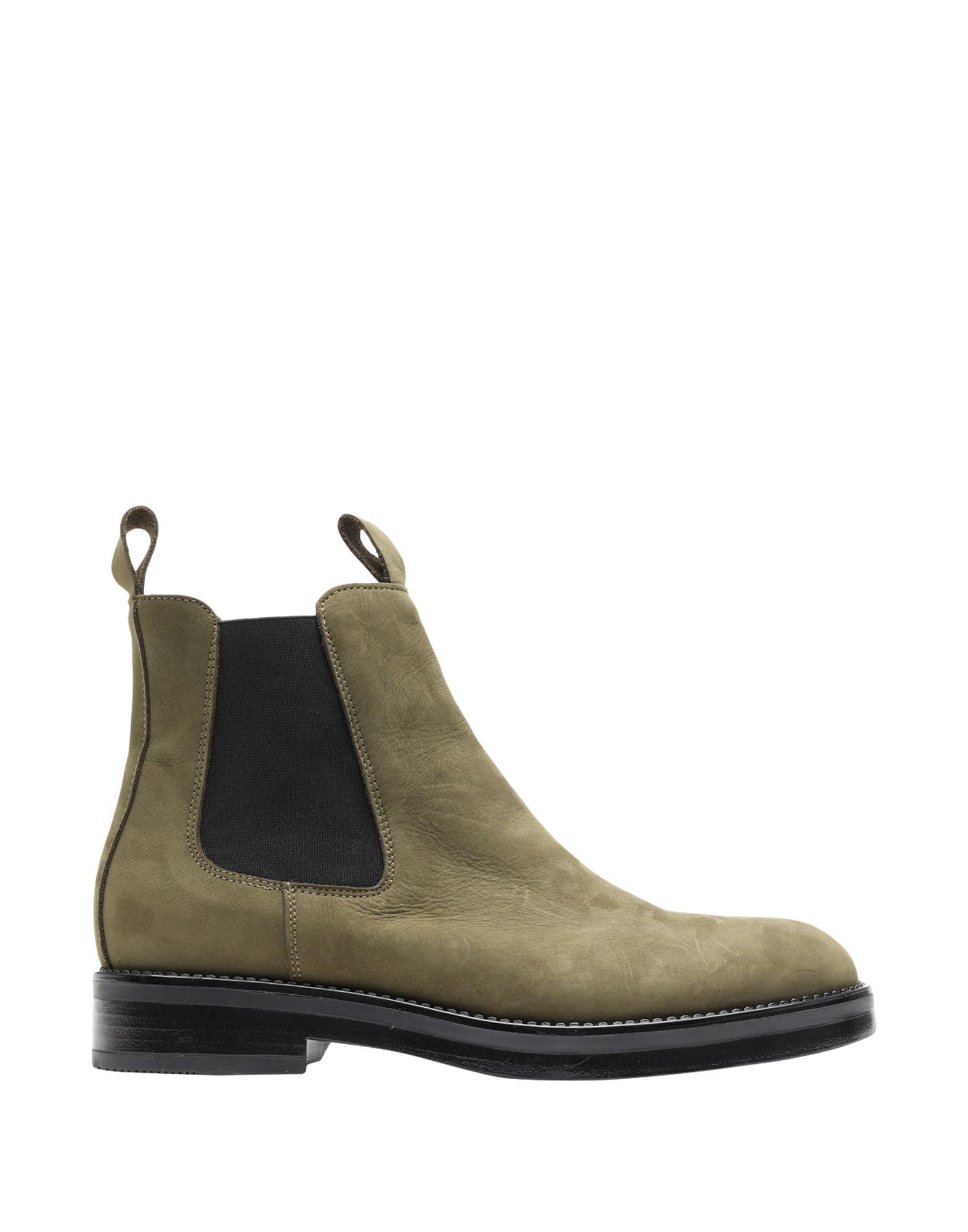 8 by YOOX Ankle Boots in Military Green (Green) Lyst