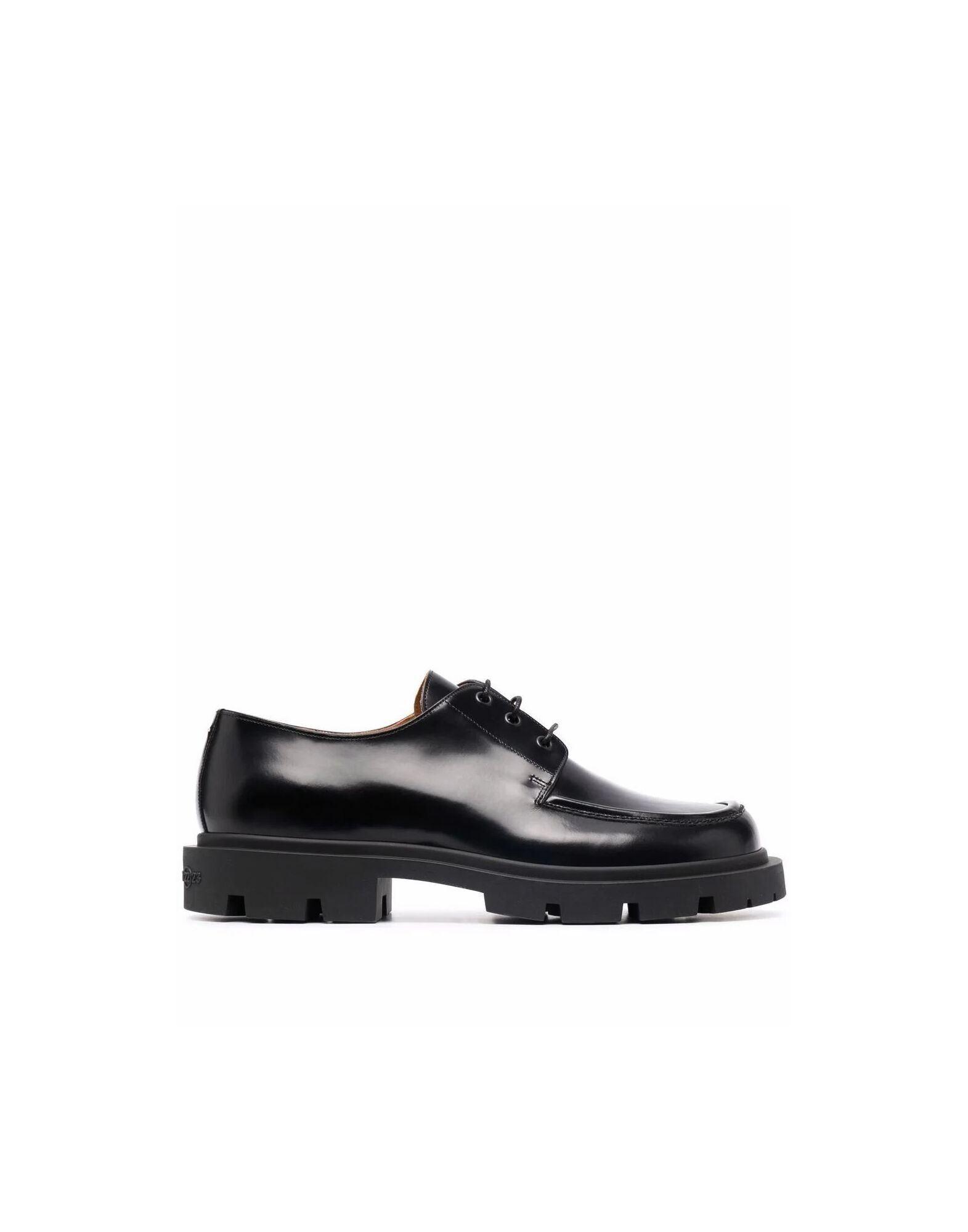 Maison Margiela Leder Bemalte Schnürschuhe in Weiß für Herren Herren Schuhe Schnürschuhe Oxford Schuhe 