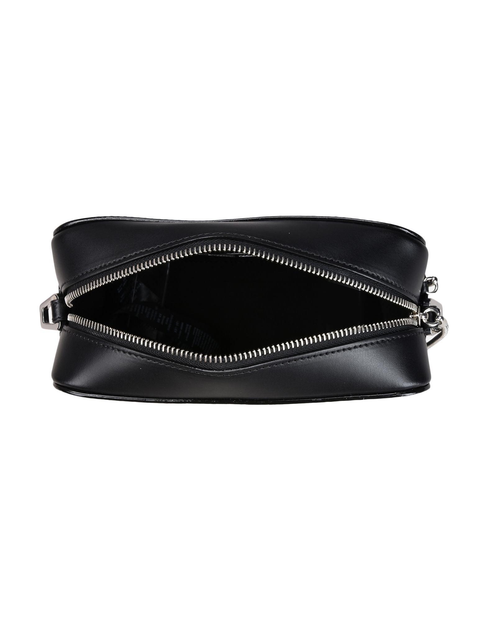 Emporio Armani Leather Crossbody Bag in Black Lyst