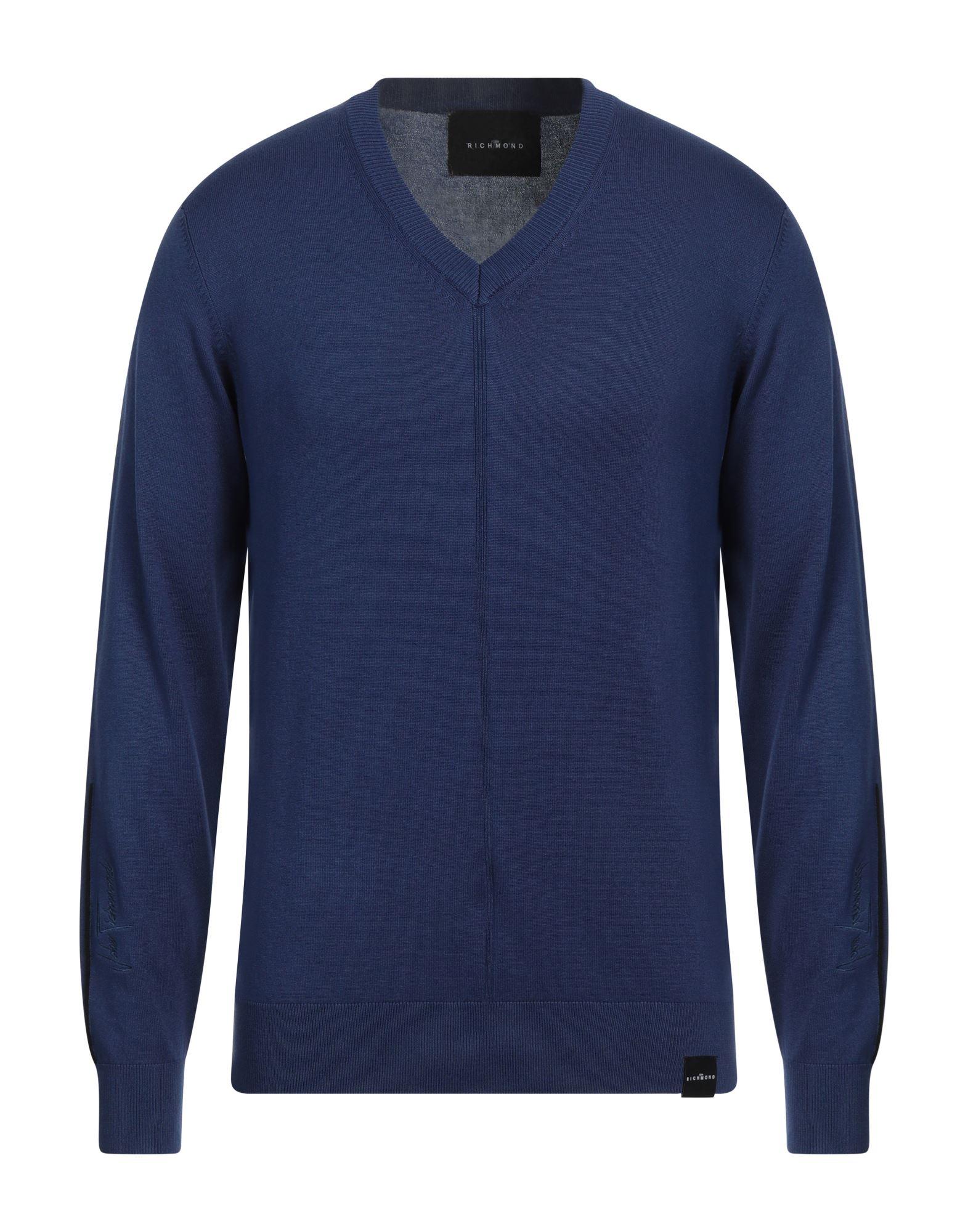 John Richmond Sweater Viscose Nylon in Blue for Men Lyst UK