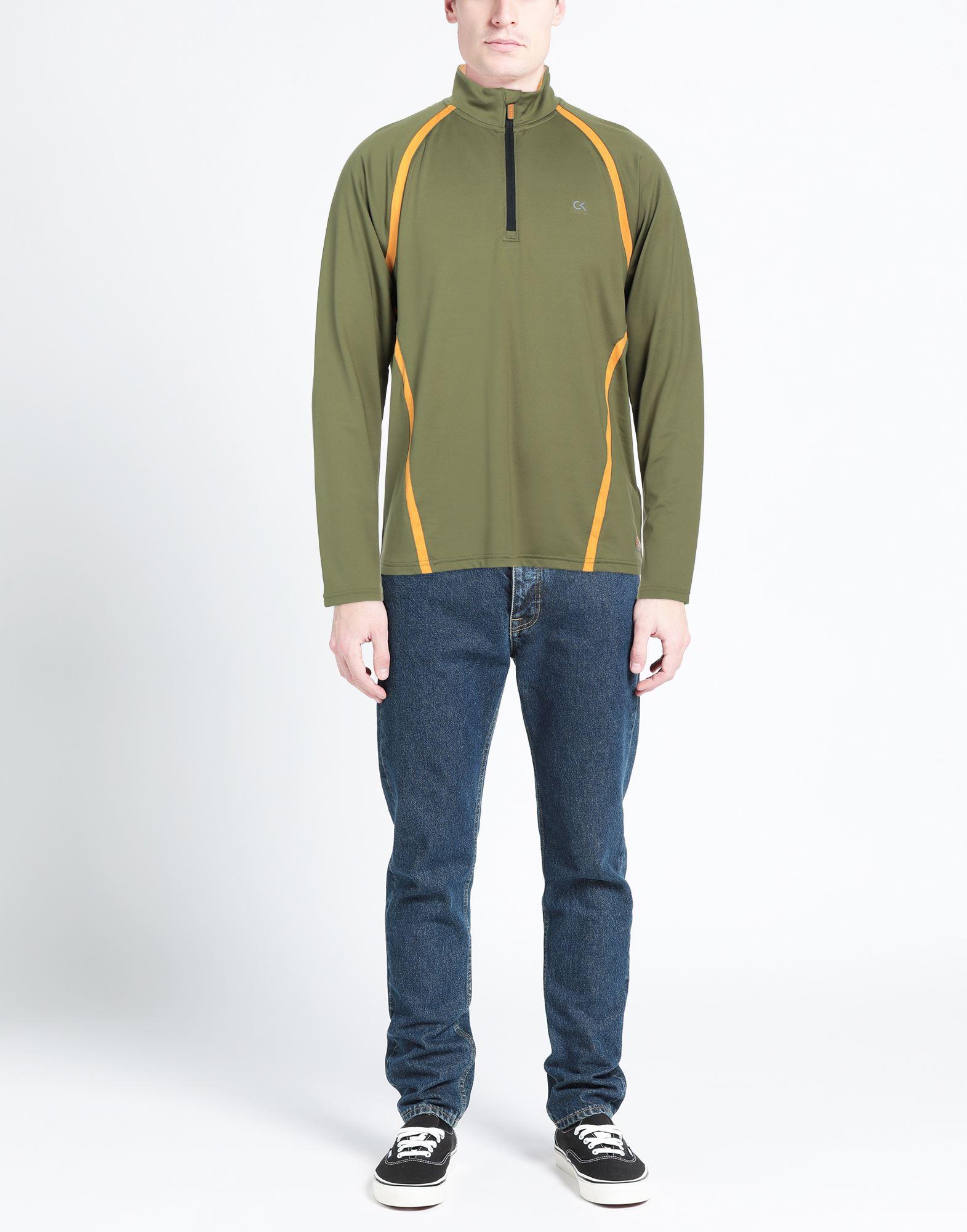 Calvin Klein Sweatshirt in Green for Men | Lyst