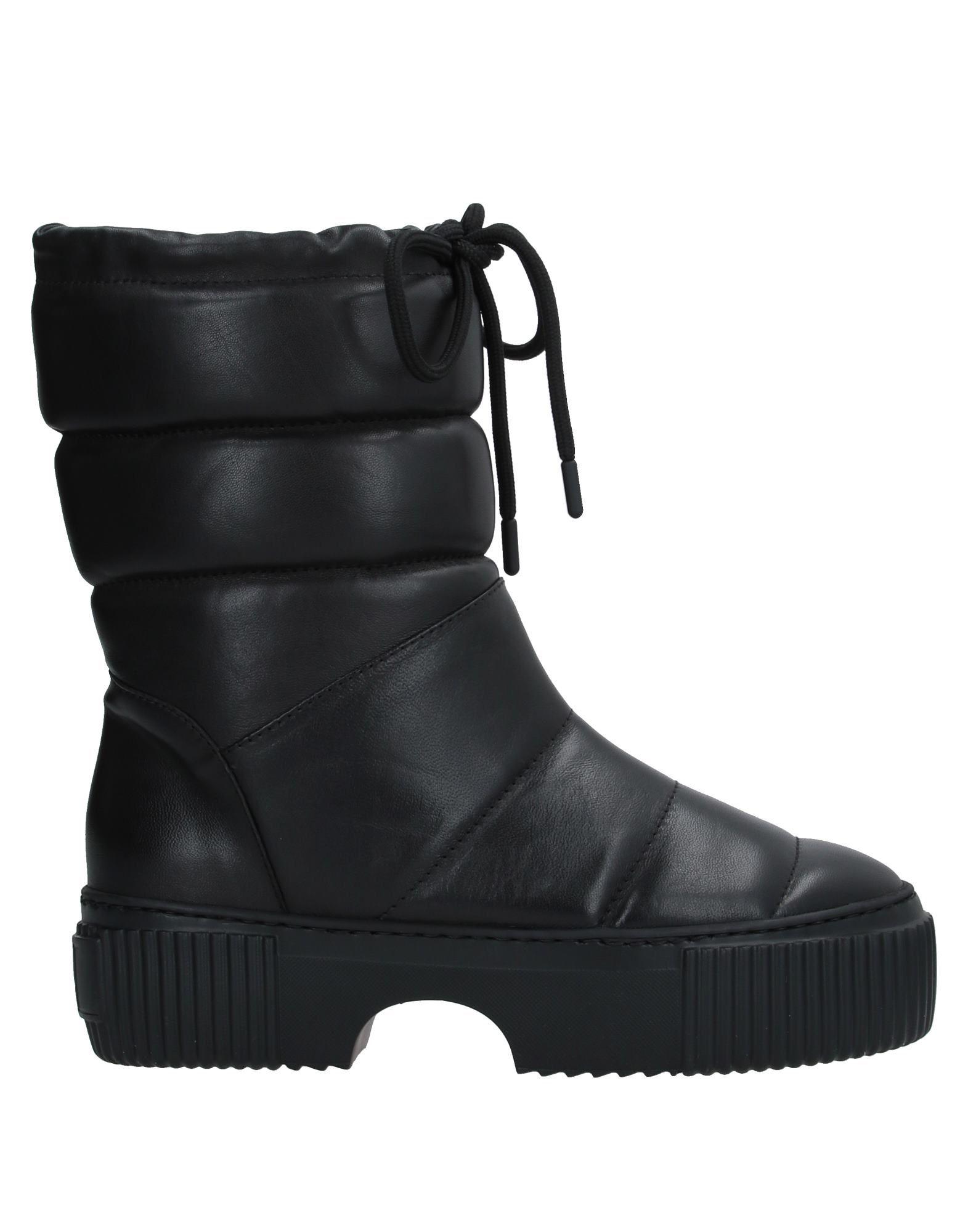 Agl Attilio Giusti Leombruni Leather Ankle Boots in Black - Lyst