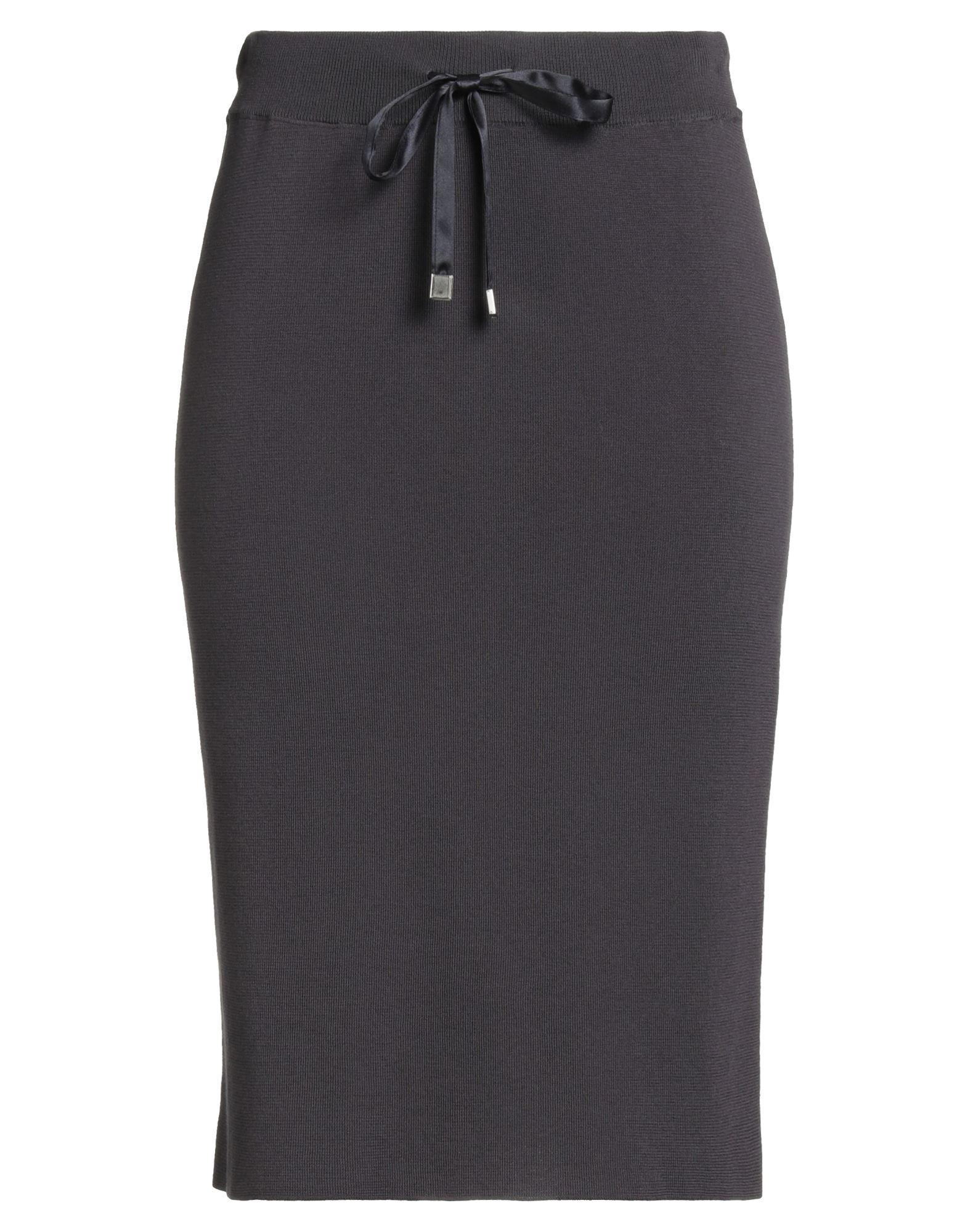 ワンピース PESERICO Women Mid Skirts S0266601979 305 Black c35cb352bb25a53074fea3d96ab38f