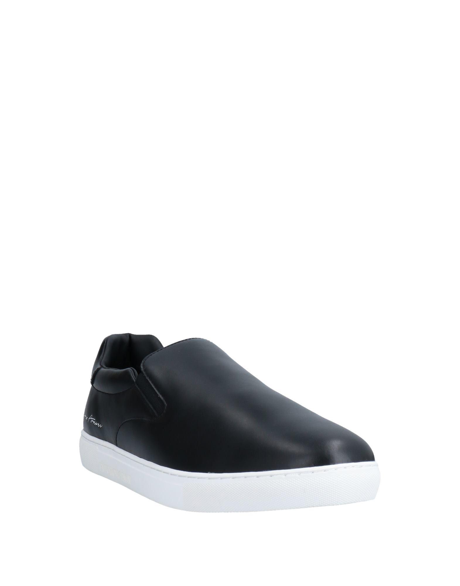 emporio armani sneakers black