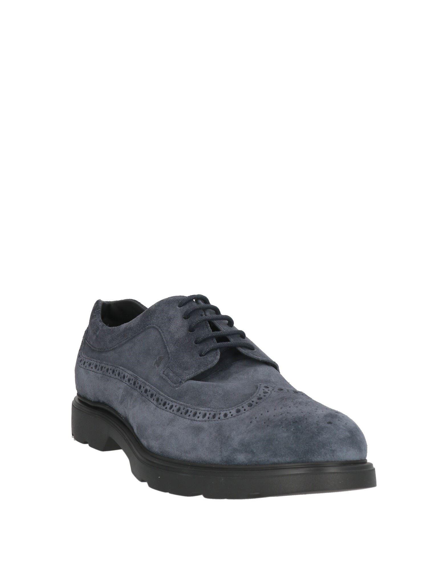 Hogan Black Leather Oxfords with Blue Laces Hogan Route H259 lace-ups - Blue - Women|HXW2590R3207UTU800 main image 2