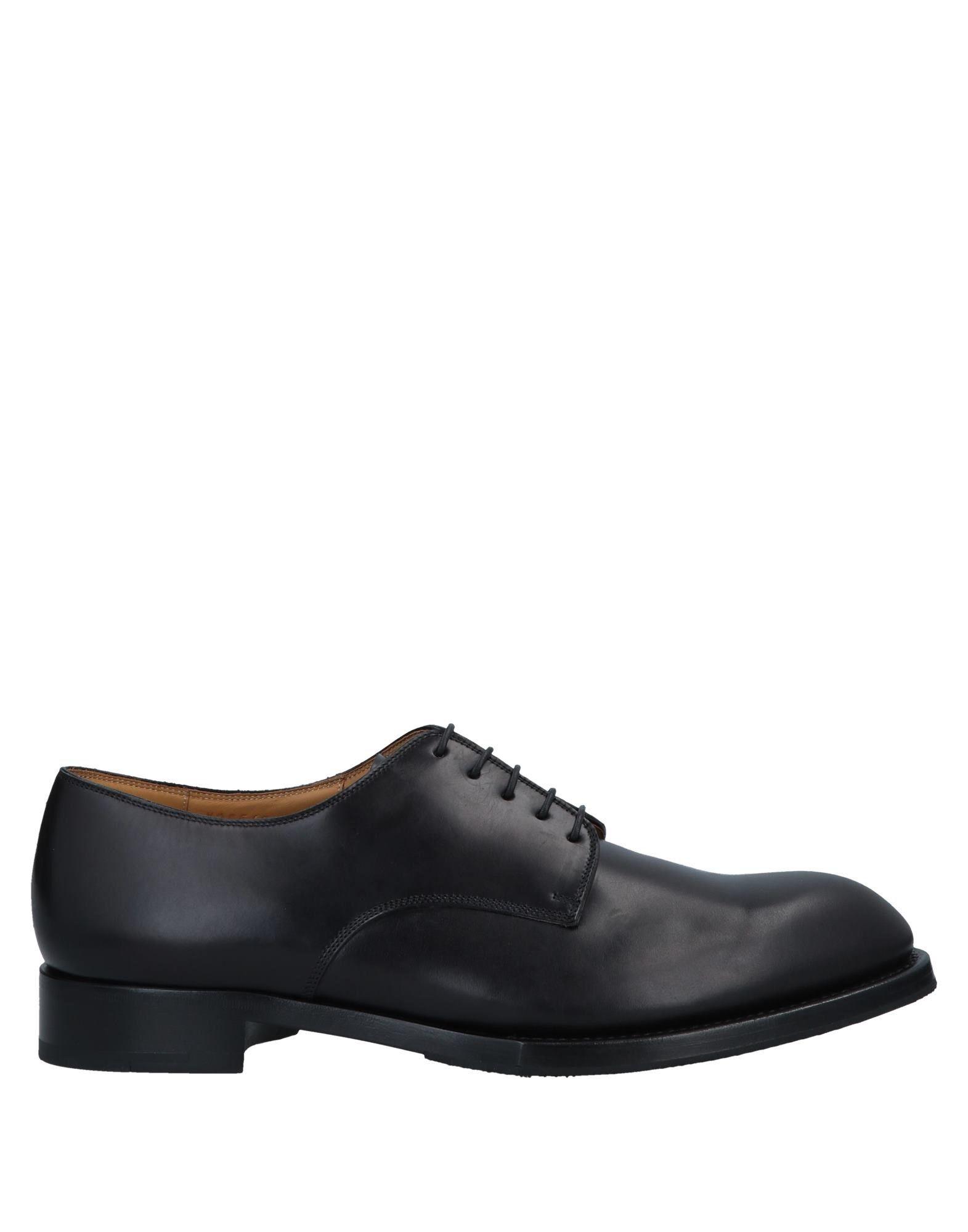 Giorgio Armani Leather Lace-up Shoe in Black for Men - Lyst