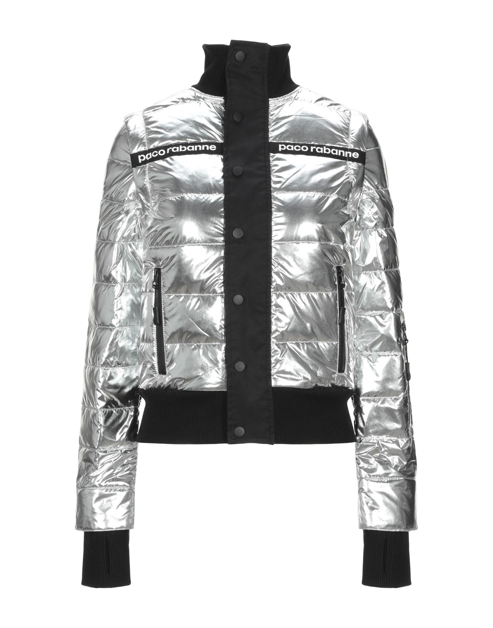 Paco Rabanne Synthetic Jacket in Silver (Metallic) - Lyst