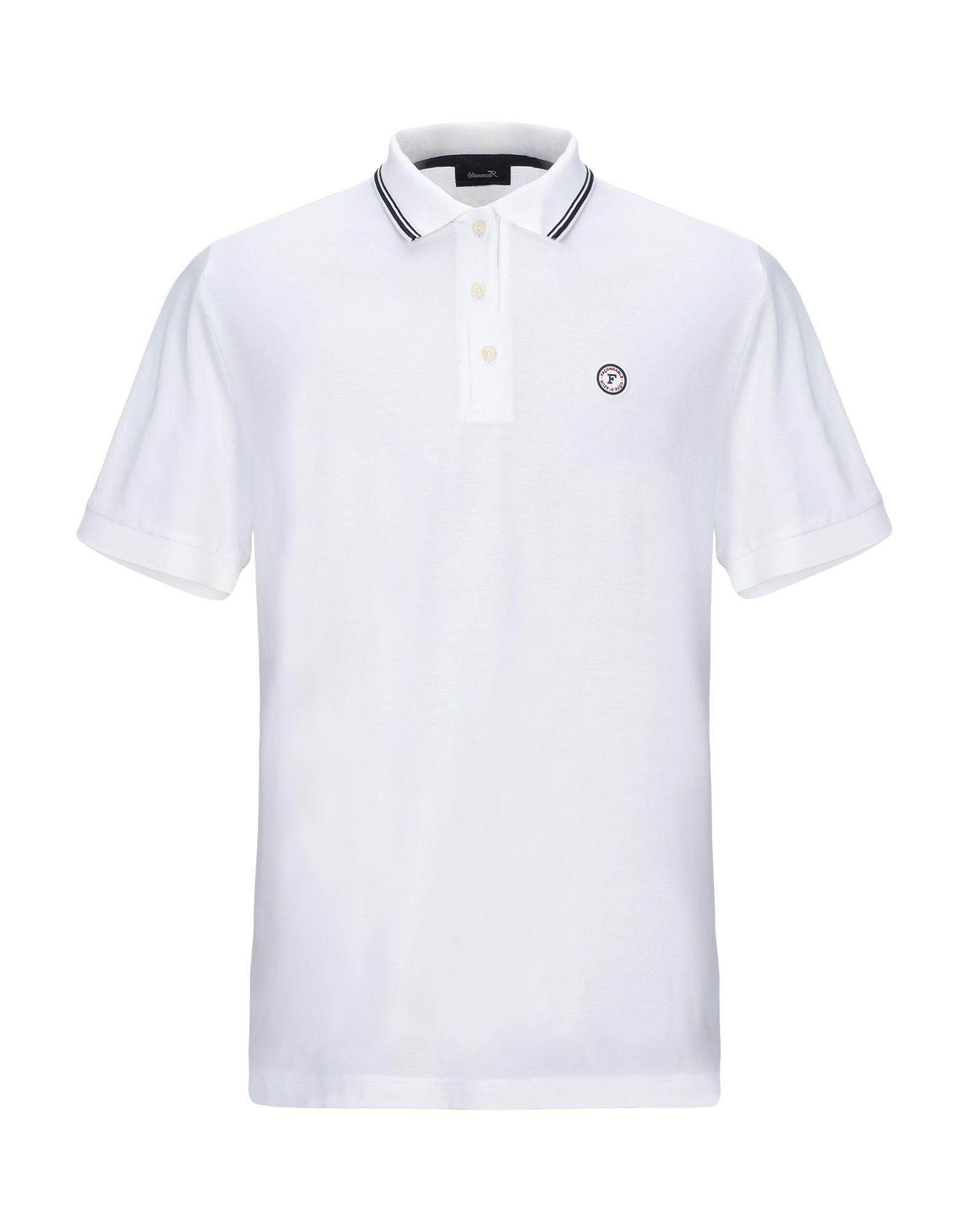 Façonnable Cotton Polo Shirt in White for Men - Lyst