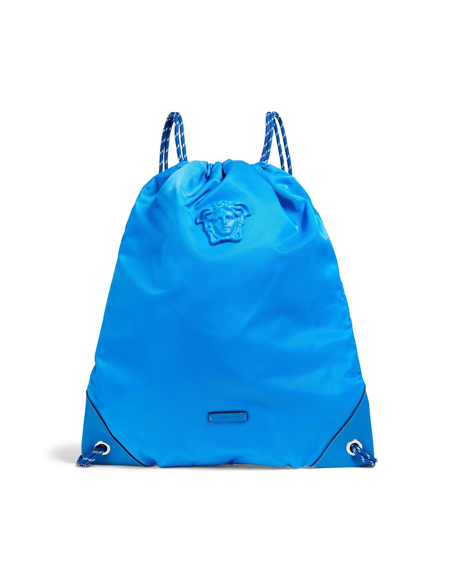 Versace Backpack in Blue for Men Lyst