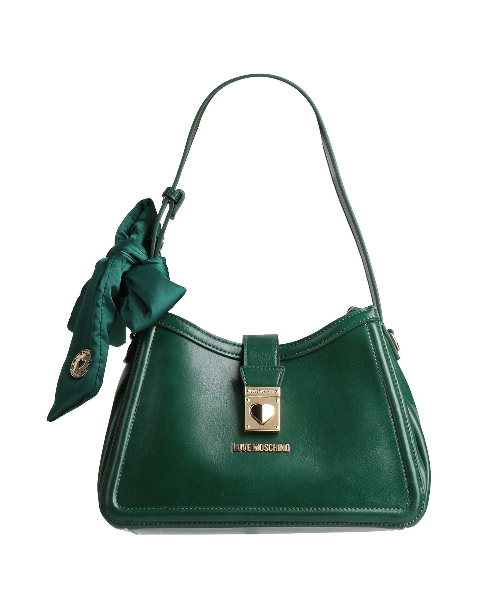love-moschino-green-Bolso-De-