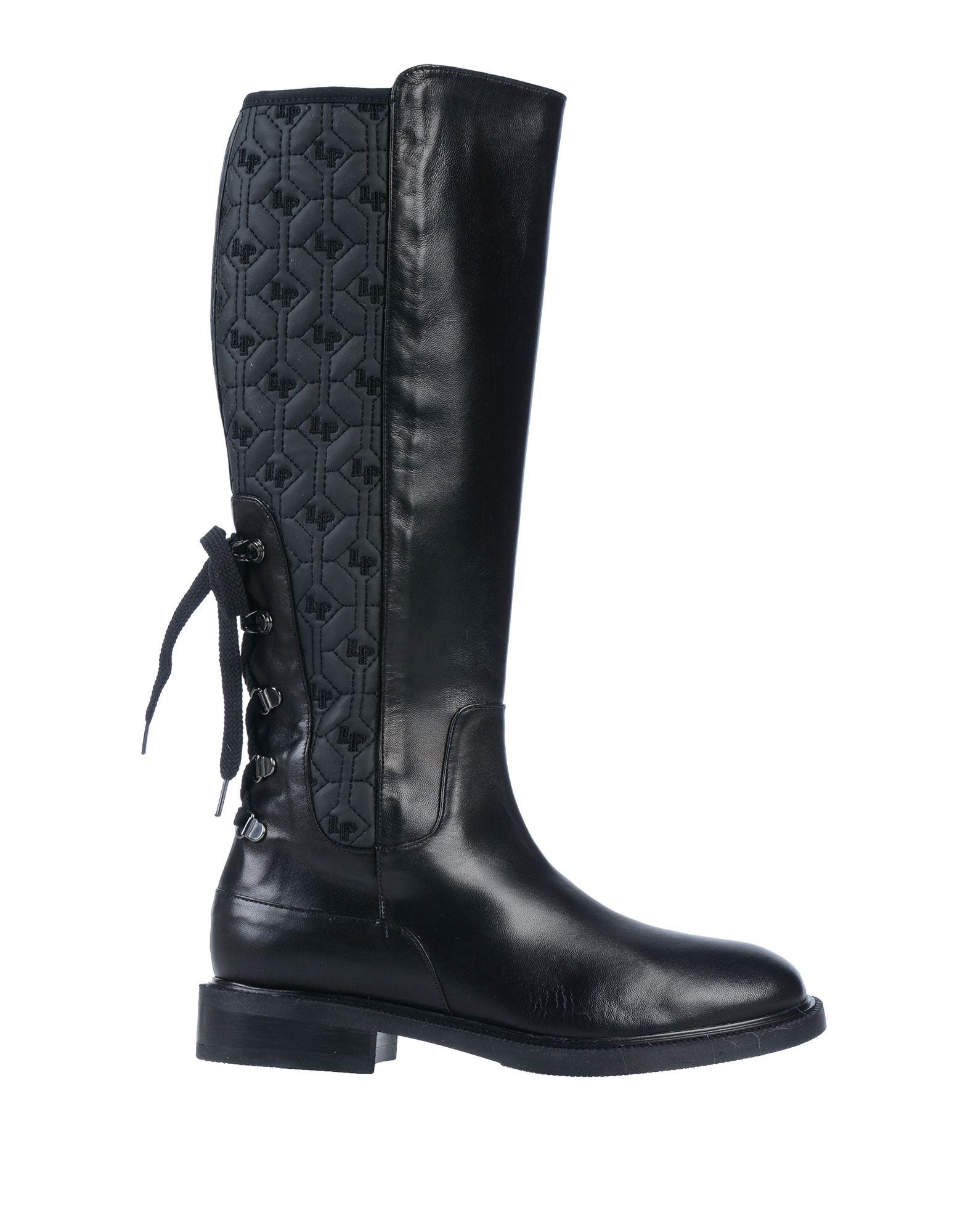 Loretta Pettinari Leather Boots in Black - Lyst