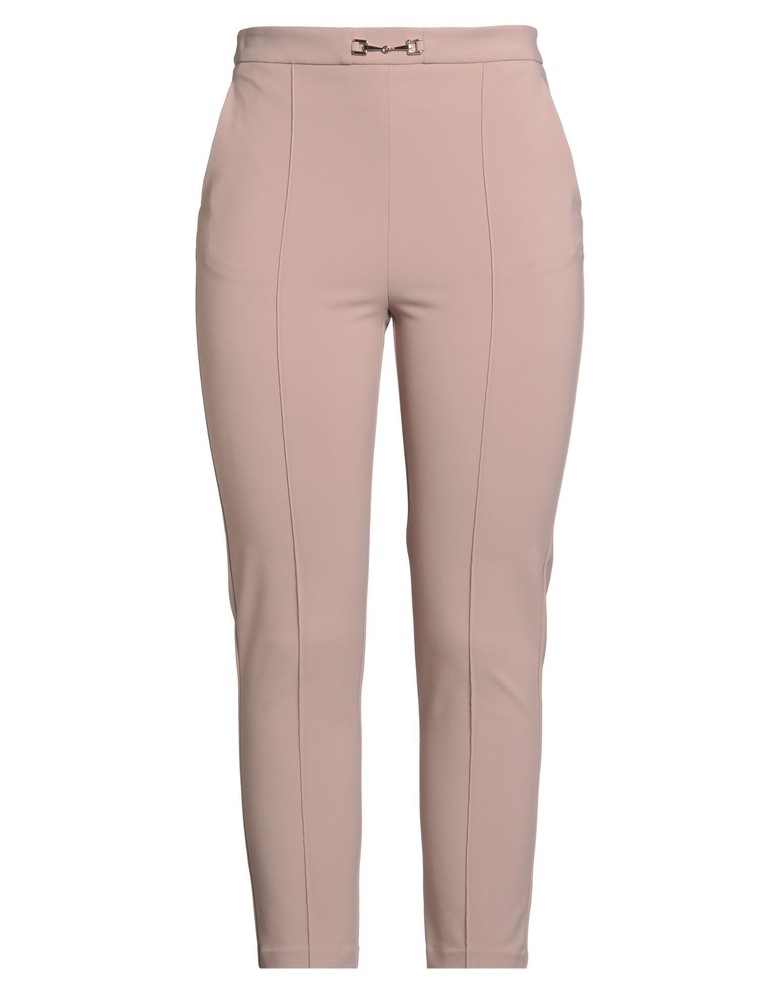 【24-25AW】ELISABETTA FRANCHI ジッパー クレープパンツ 4色 24-25AW】ELISABETTA FRANCHI ジッパー クレープパンツ 4色