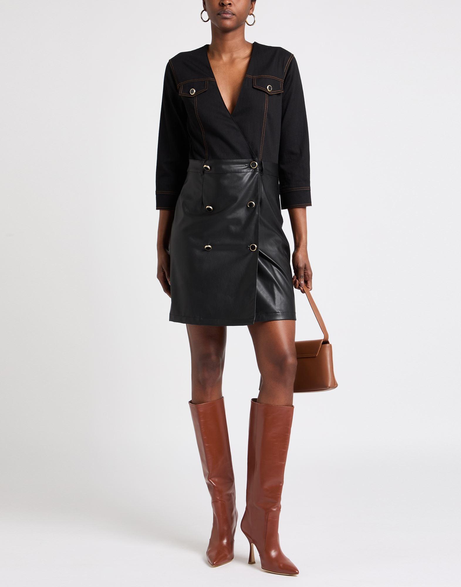 Liu Jo Faux Leather Dresses for Women | Lyst Liu Jo Faux Leather Dresses for Women | Lyst