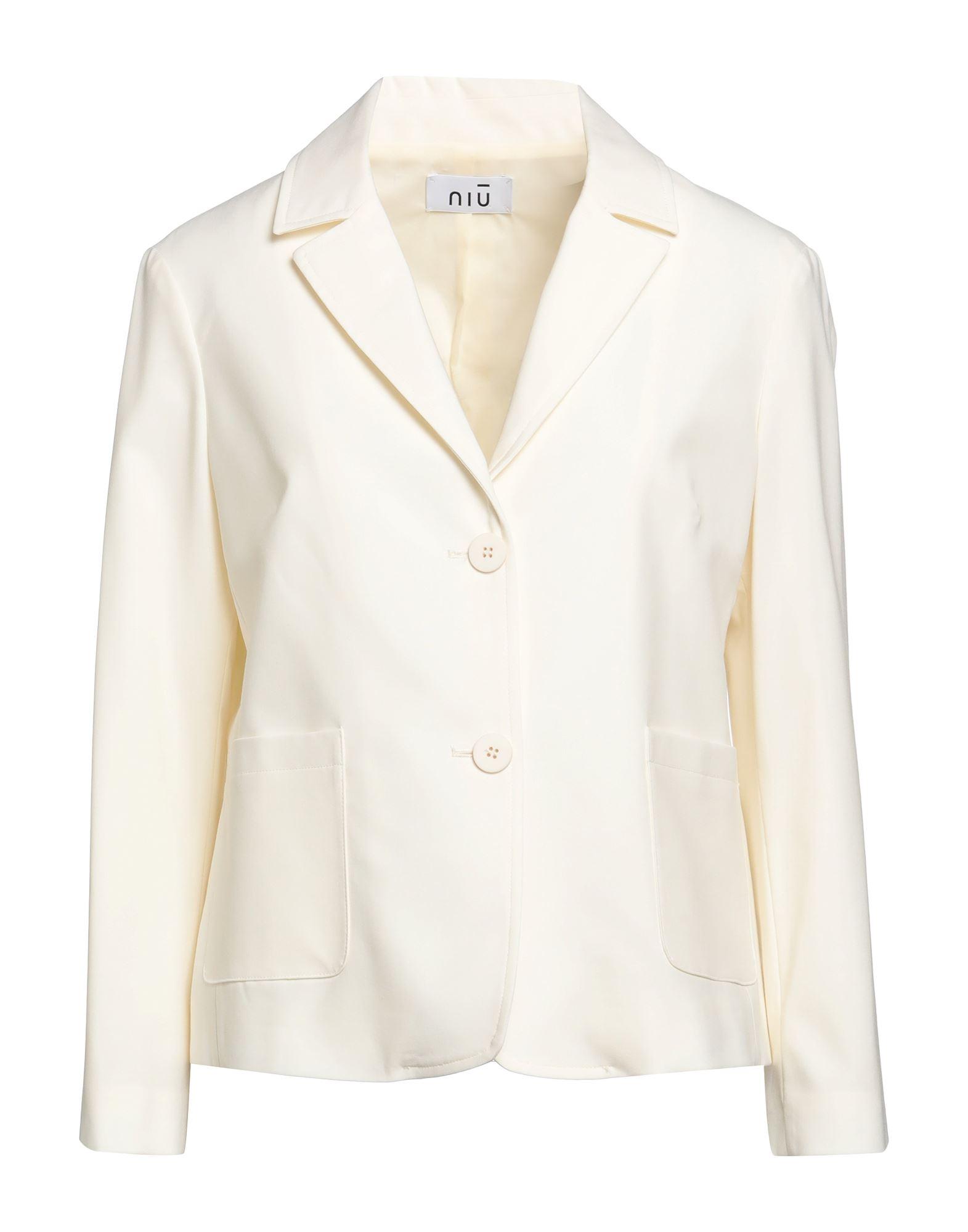 Niu Suit Jacket in White Lyst