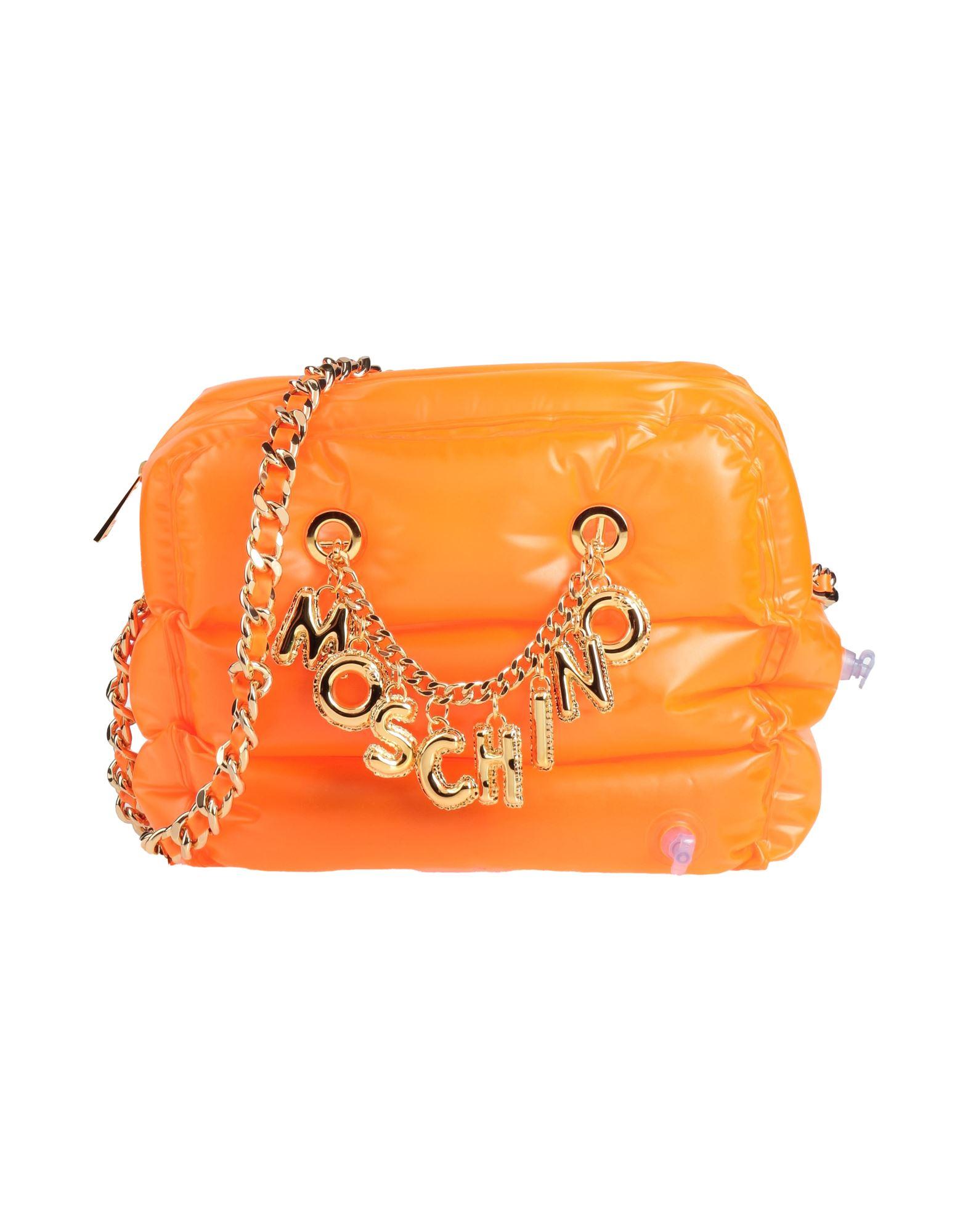 Orange Moschino Bags for Women | Lyst