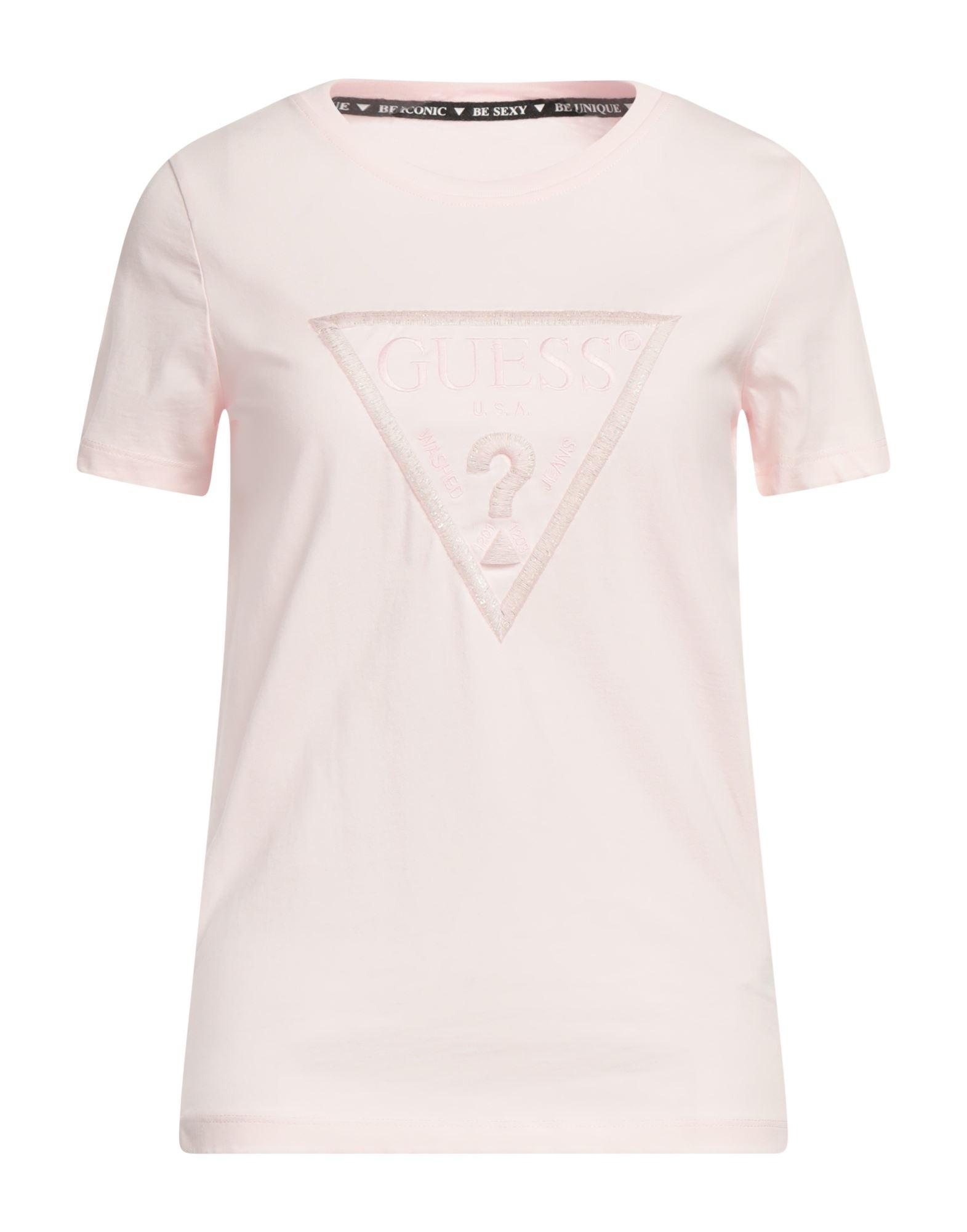 Guess T-shirt in Pink | Lyst
