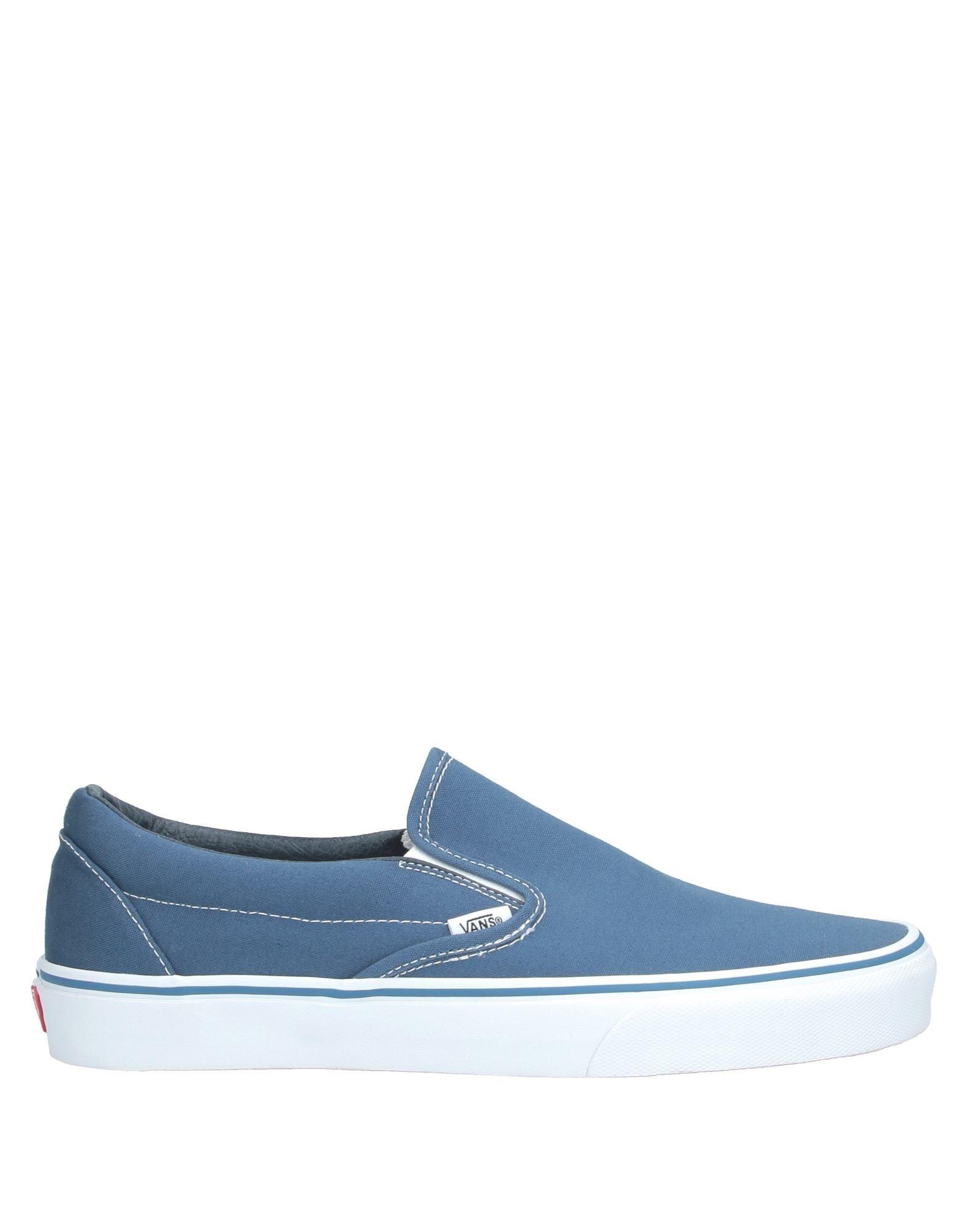 pastel blue slip on vans