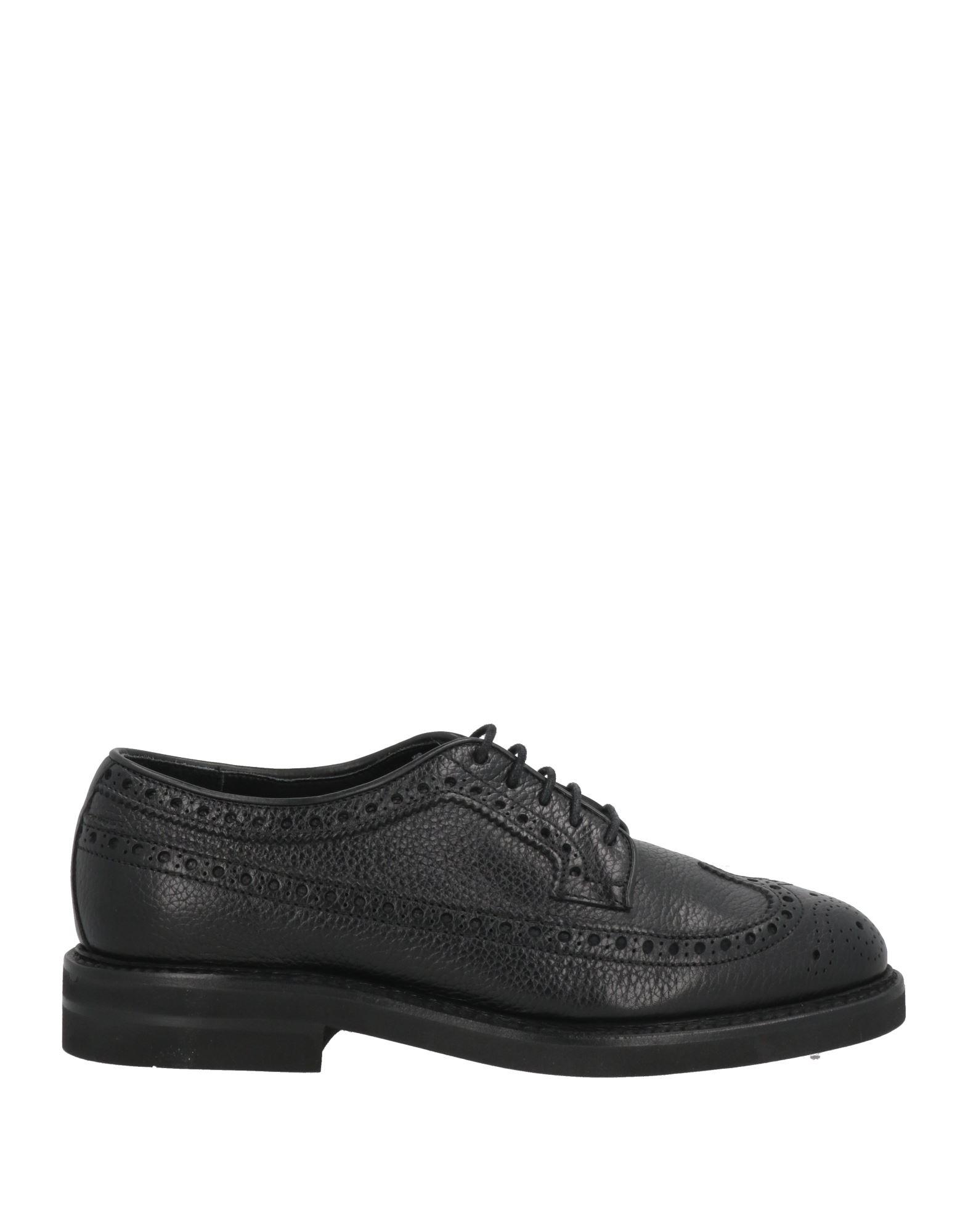 BERWICK 1707 [64013] MEN\'S BLACK LEATHER PLAINTOE LACE-UP OXFORDS SIZE 11 BERWICK 1707 Oxford shoes for Men | Online Sale up to 53  main image 3