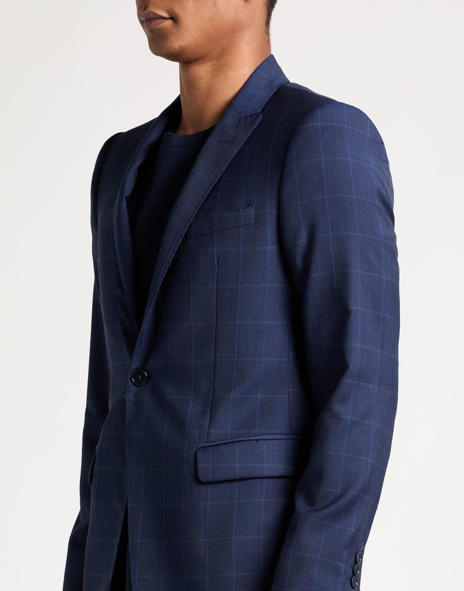 Emporio Armani Suit in Blue for Men | Lyst