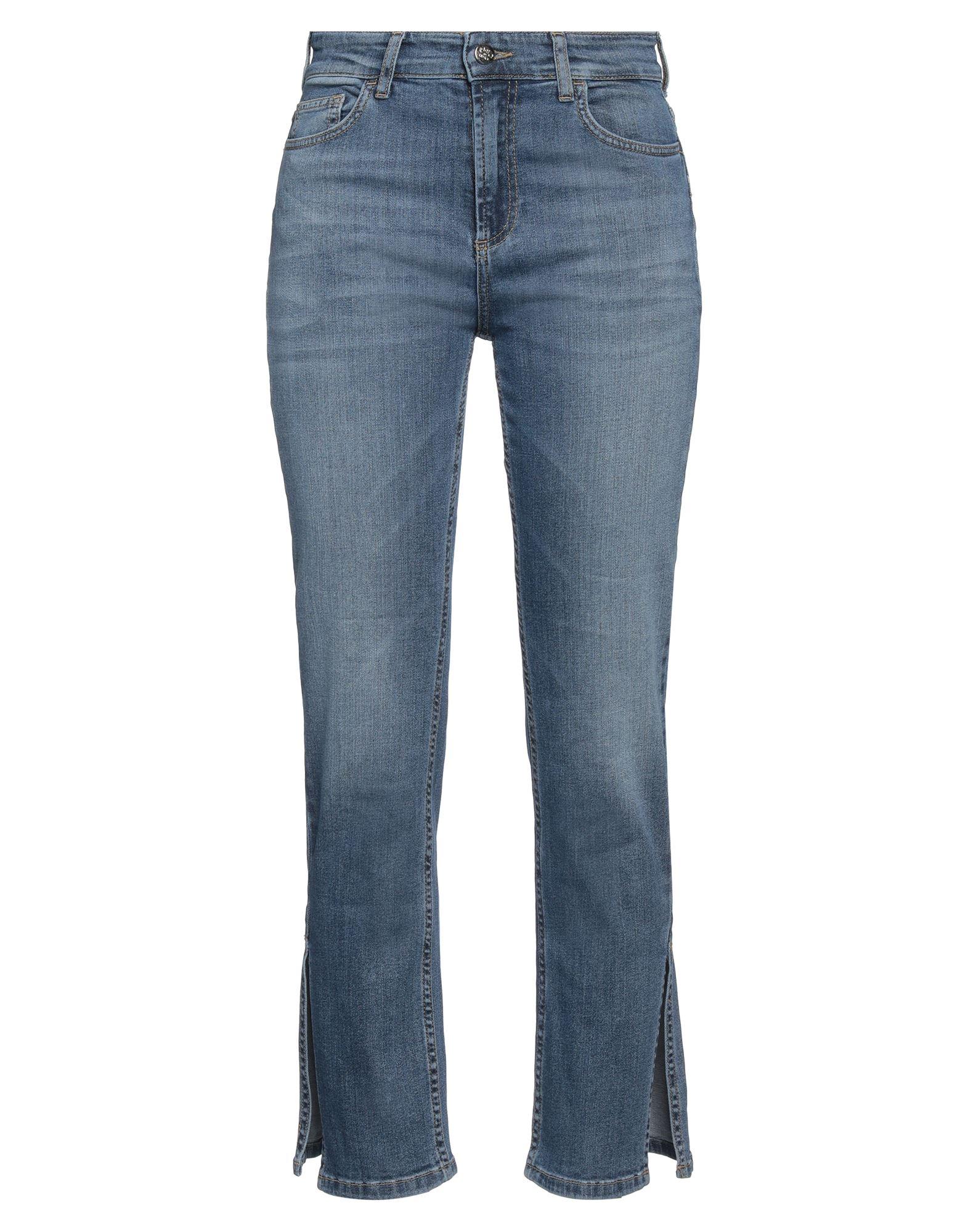 Rebel Queen Denim Pants in Blue Lyst