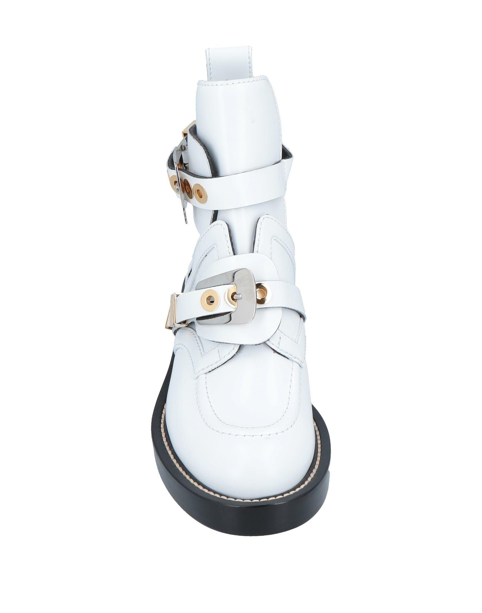 balenciaga cut out boots white