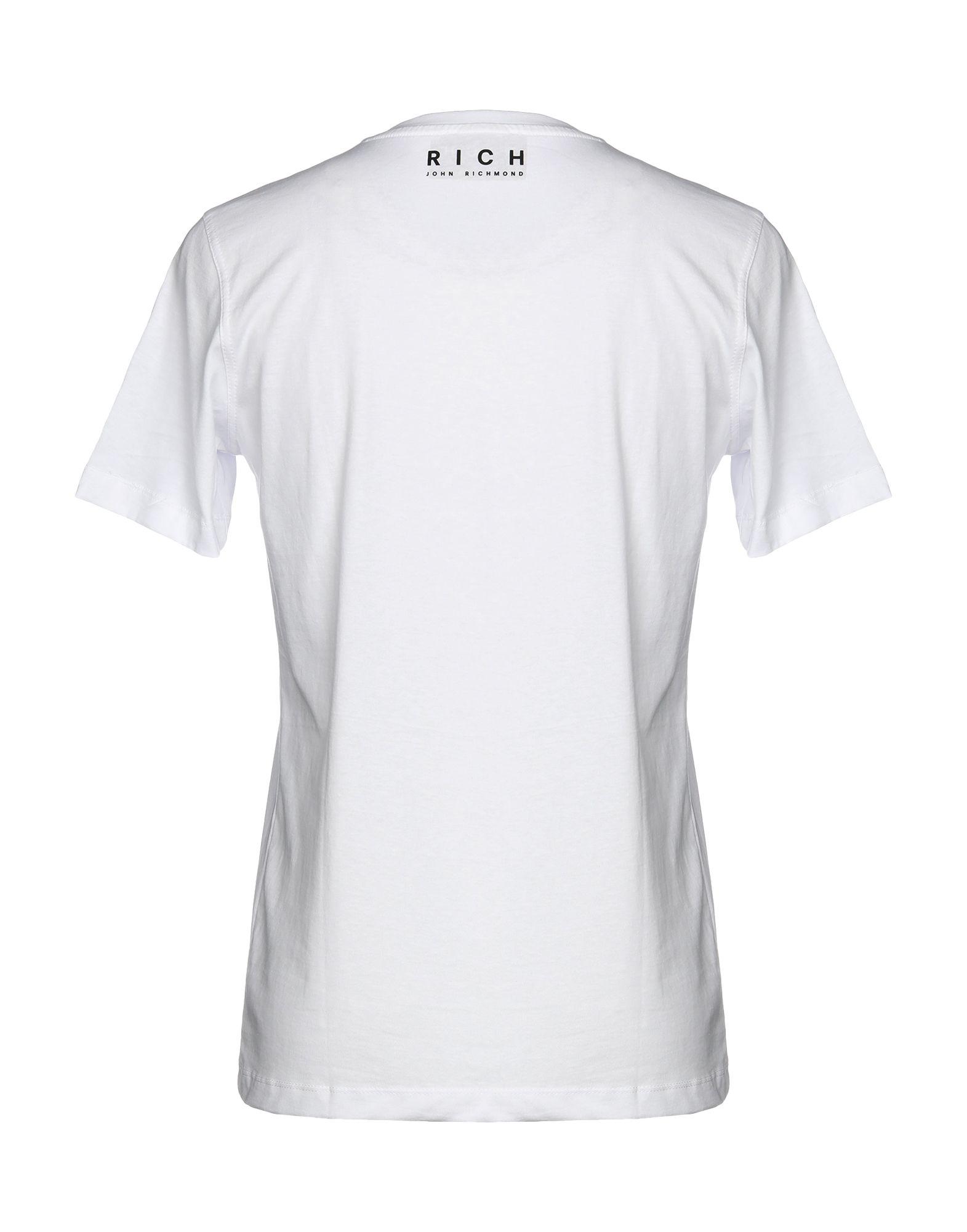 John Richmond T-shirt in White for Men - Lyst
