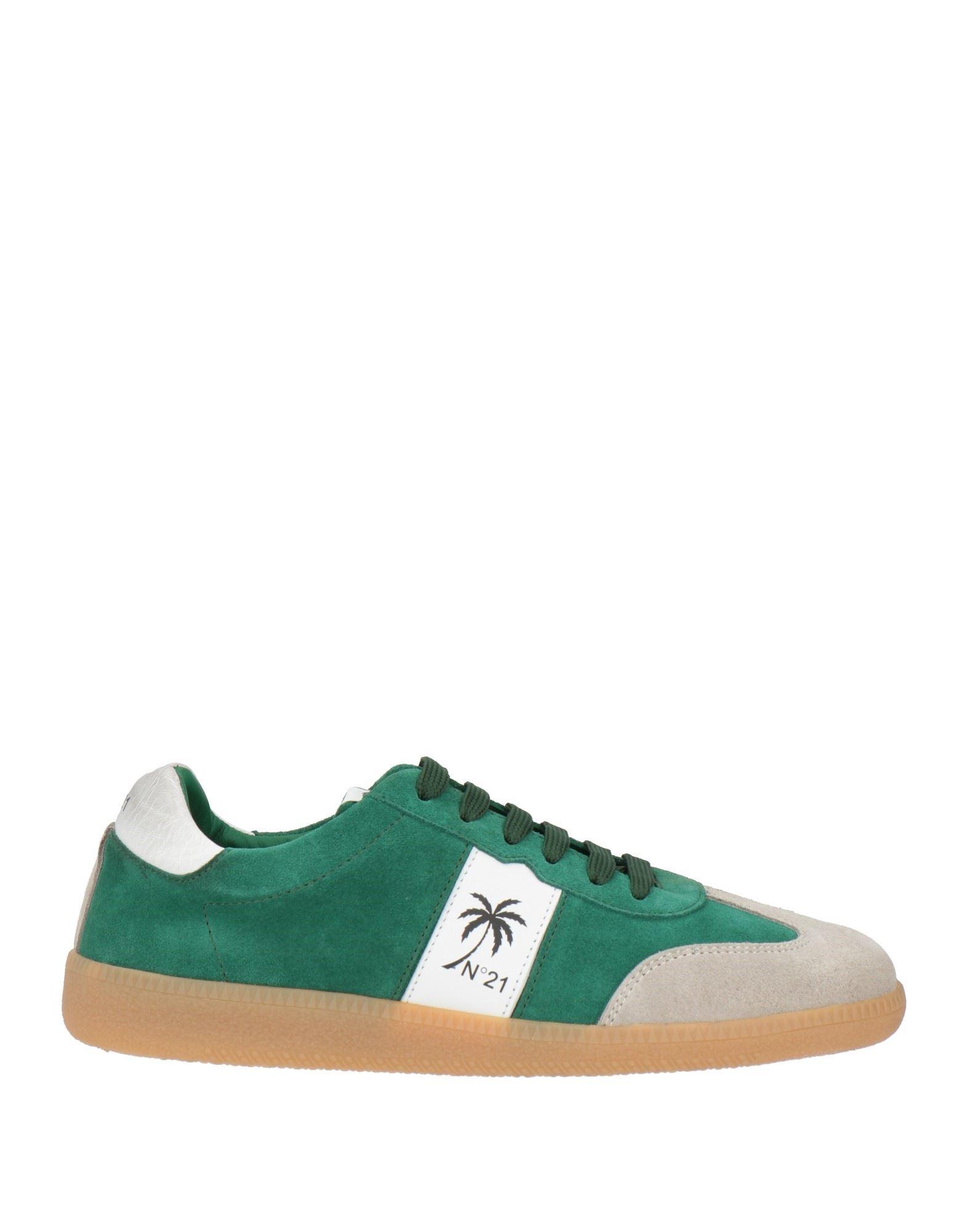 N°21 Sneakers in Green | Lyst UK