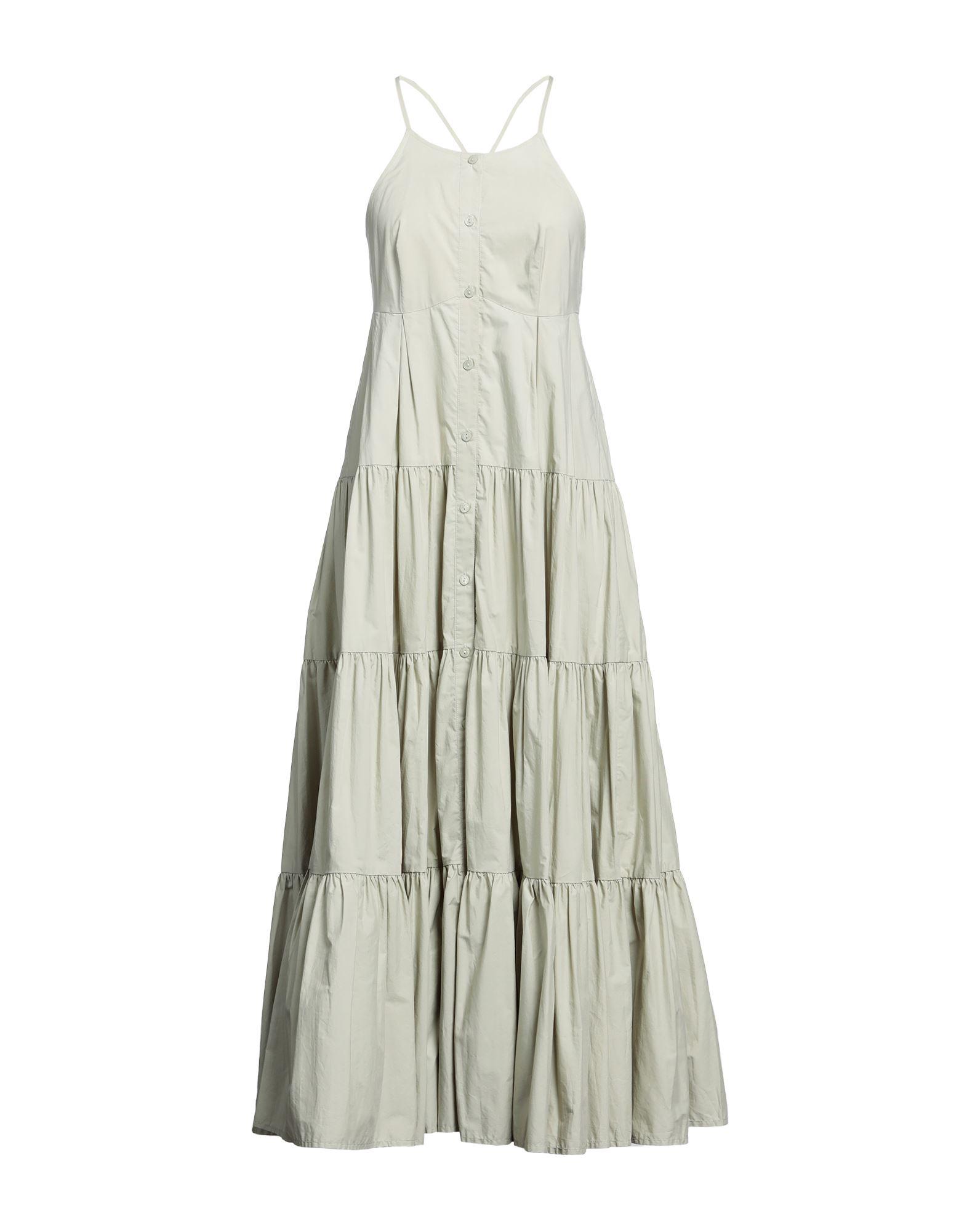 Isabelle Blanche Long Dress in White | Lyst