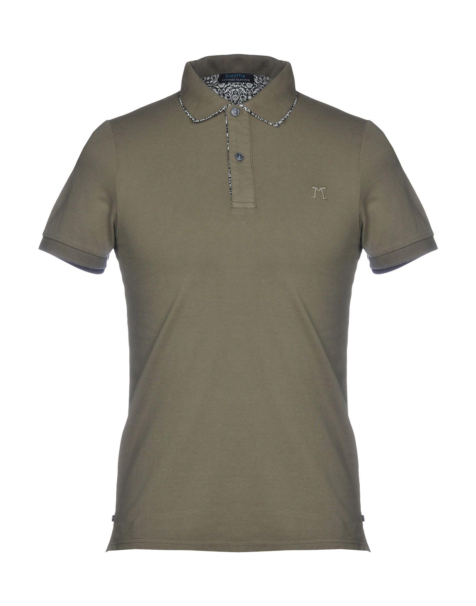 Dimattia Cotton Polo Shirt in Military Green (Green) for Men Lyst