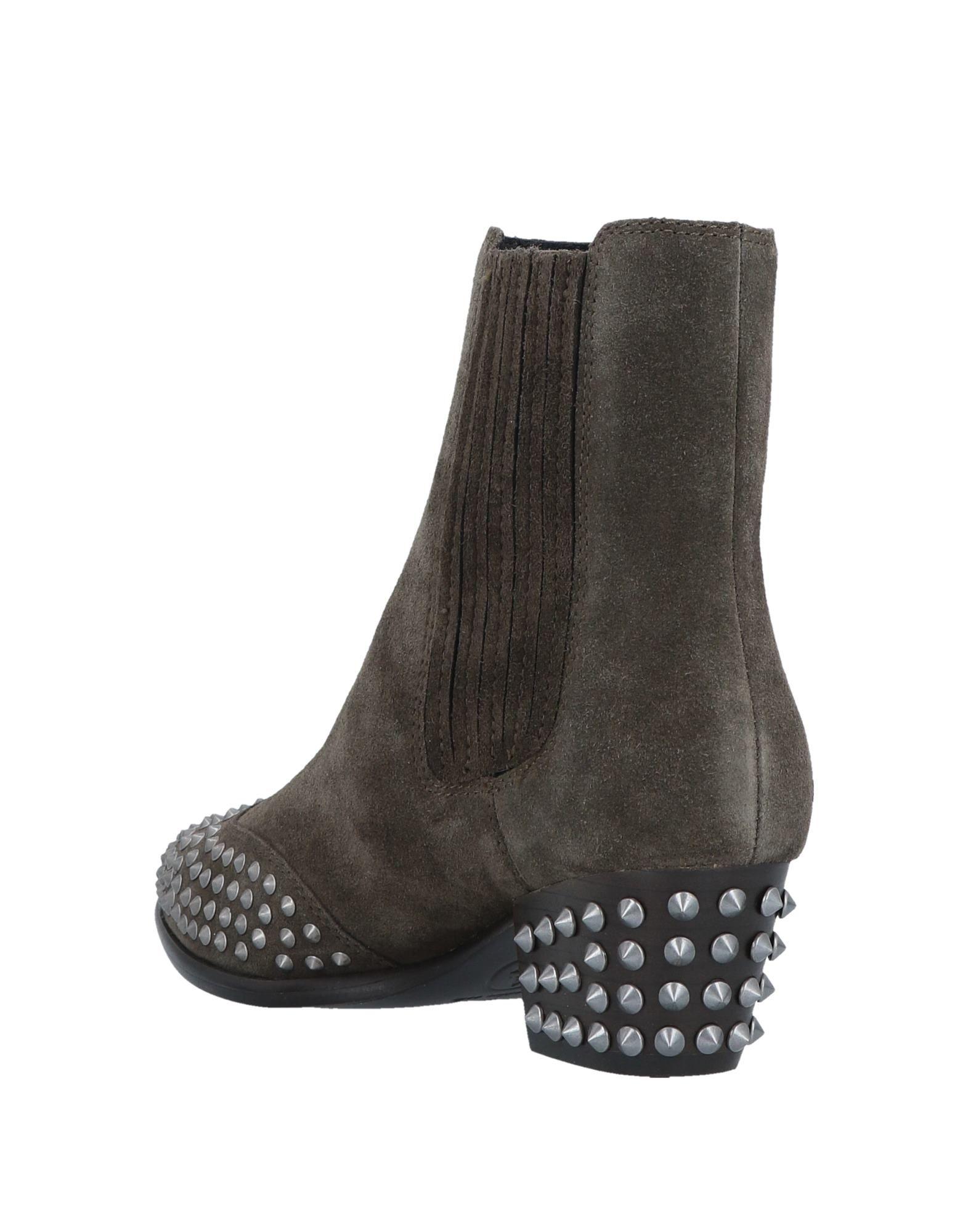 ash colorblock ankle boots