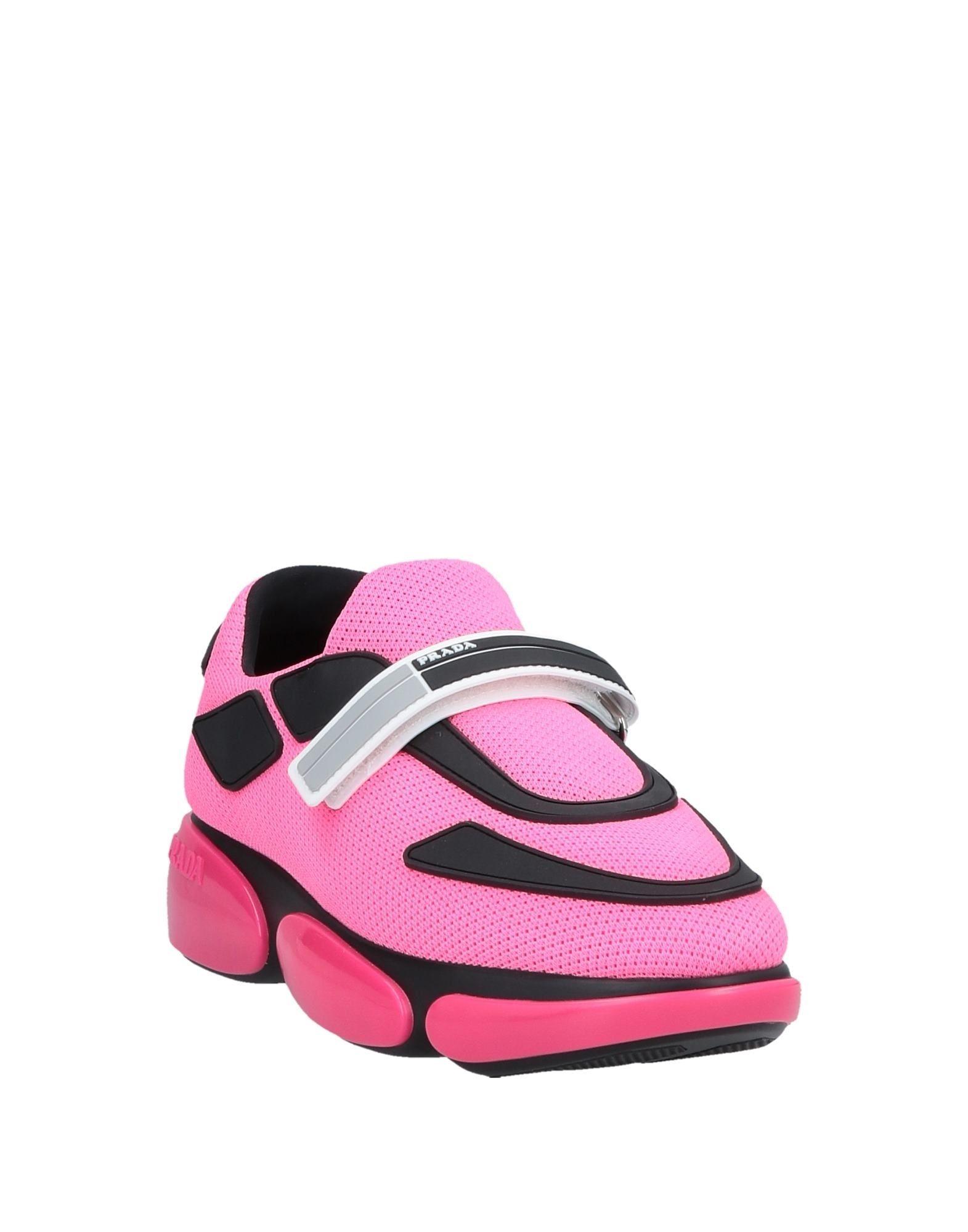 prada leather low top sneaker