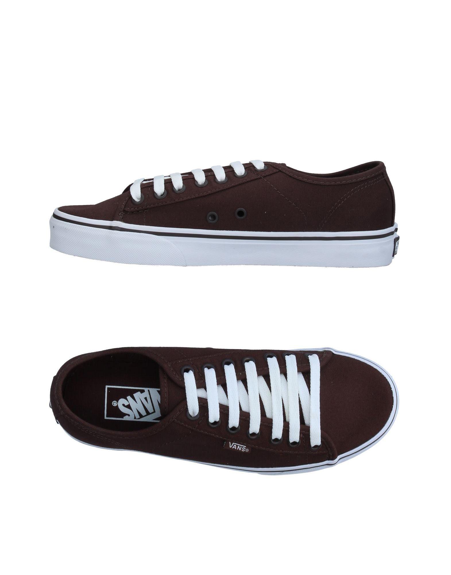 vans dark brown