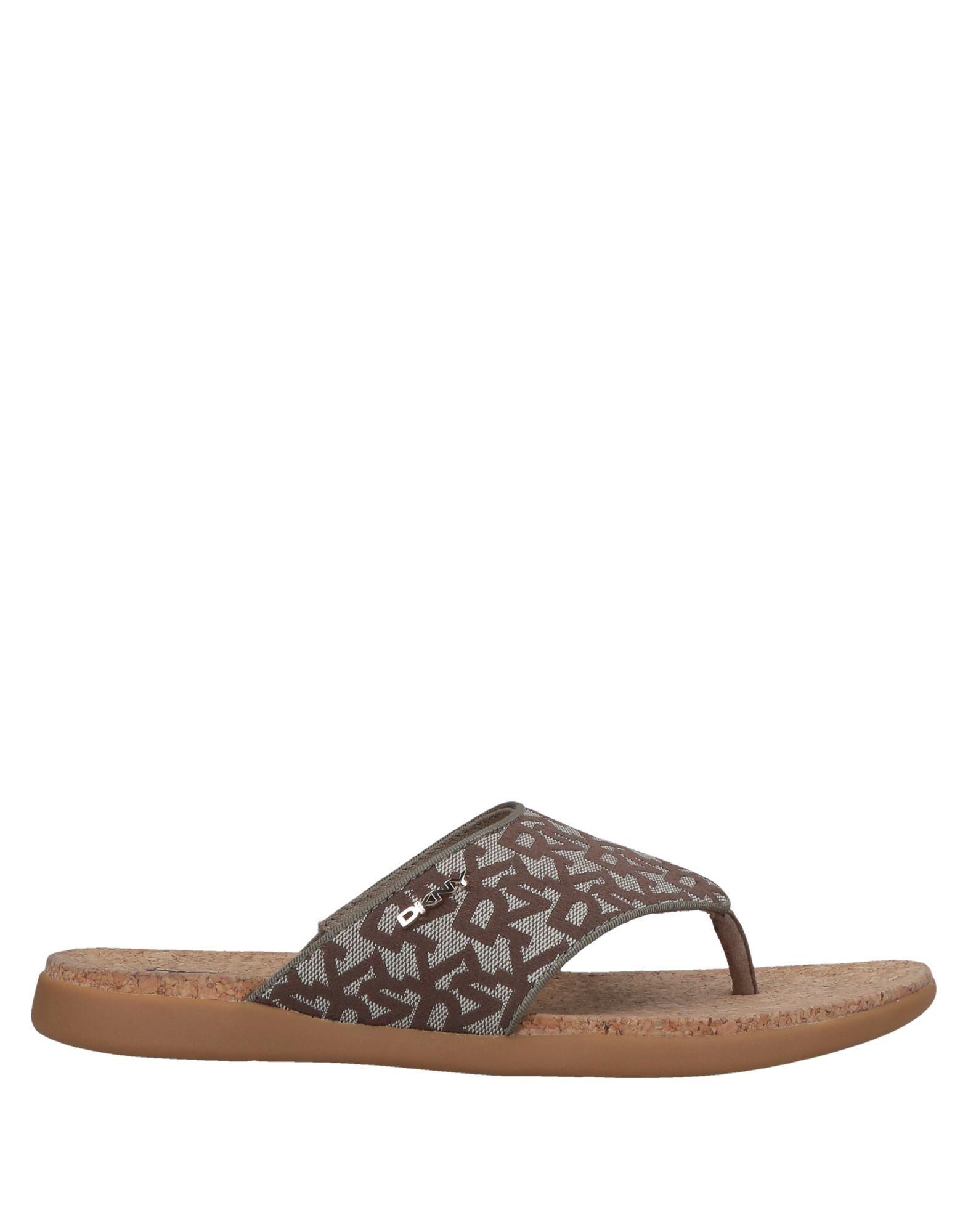 dkny toe post sandals