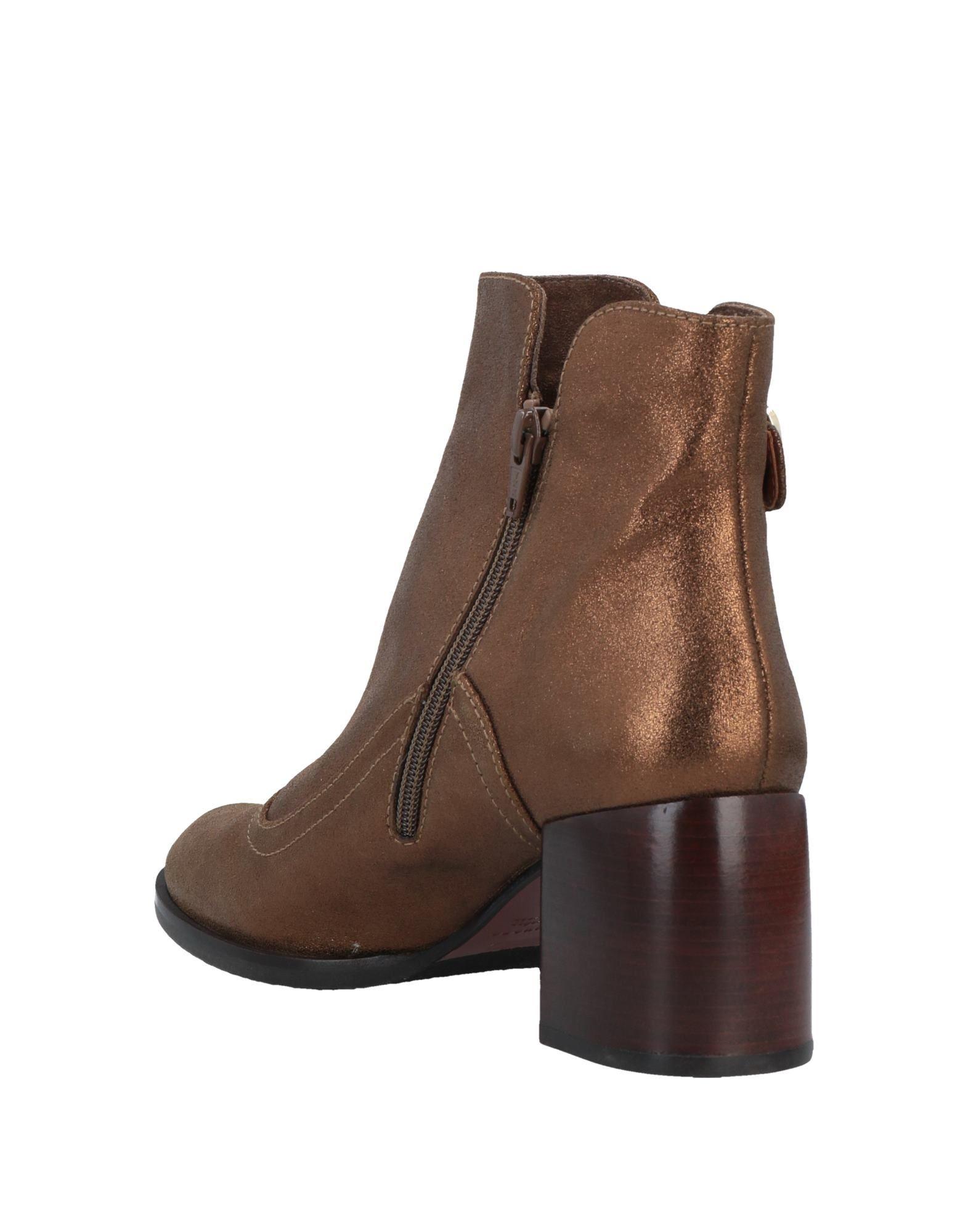 Chie Mihara Leather Ankle Boots in Bronze (Brown) | Lyst